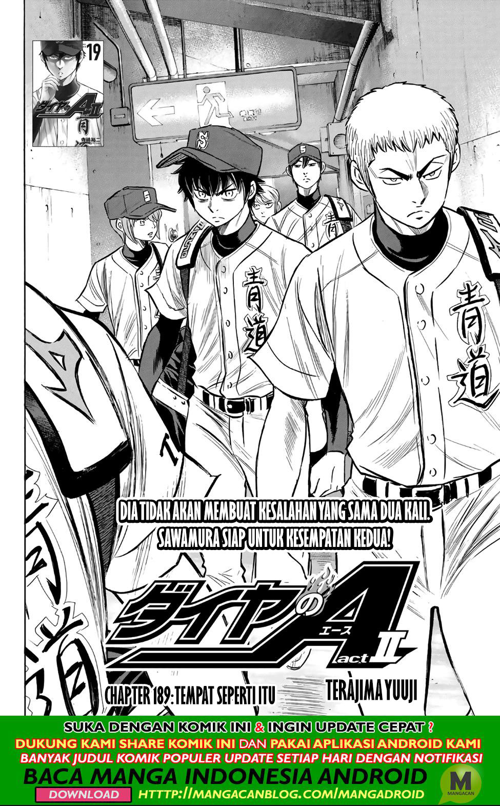 Baca Diamond no Ace Act 2 Chapter 189 Gambar 2