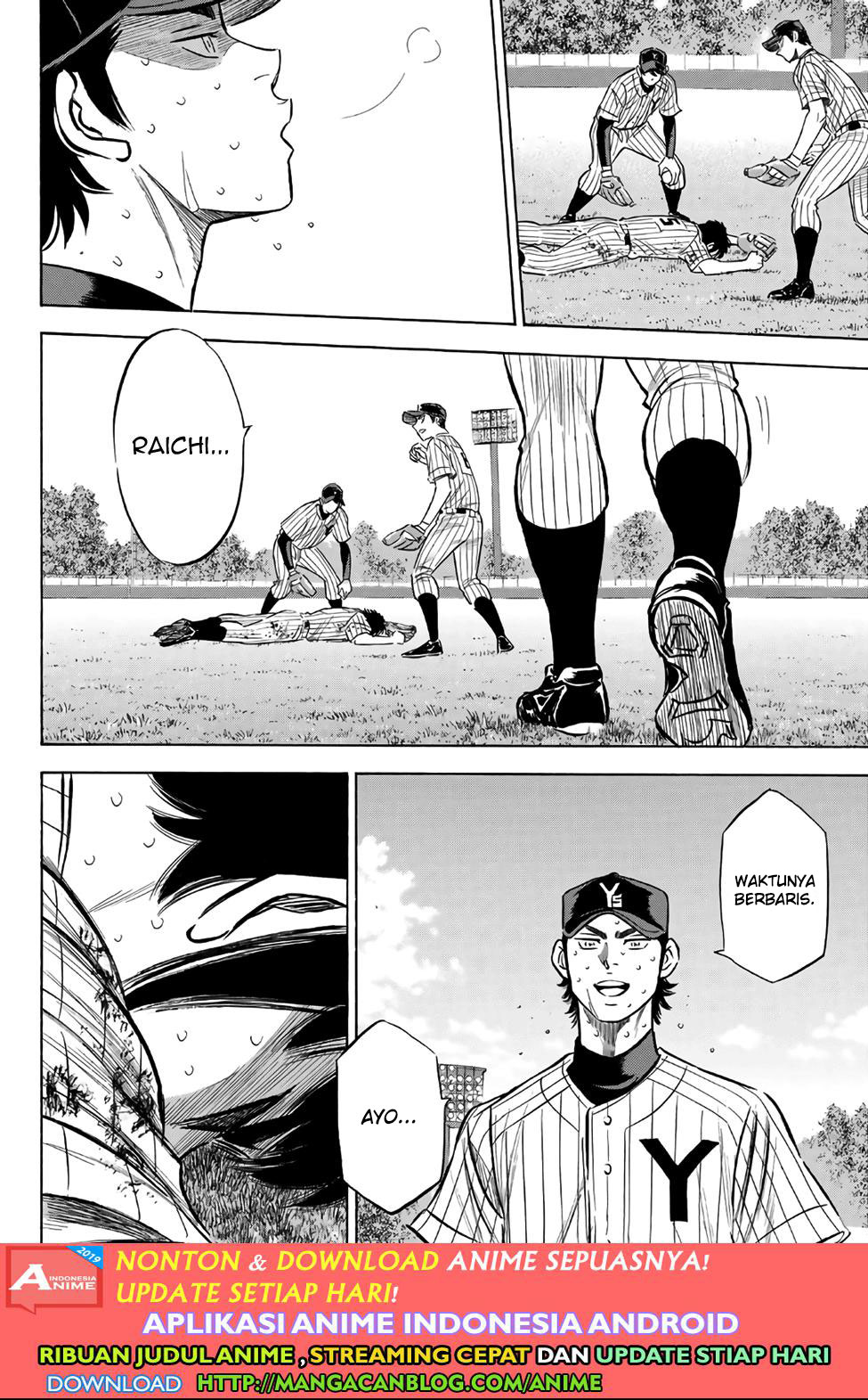 Diamond no Ace Act 2 Chapter 187 Gambar 7