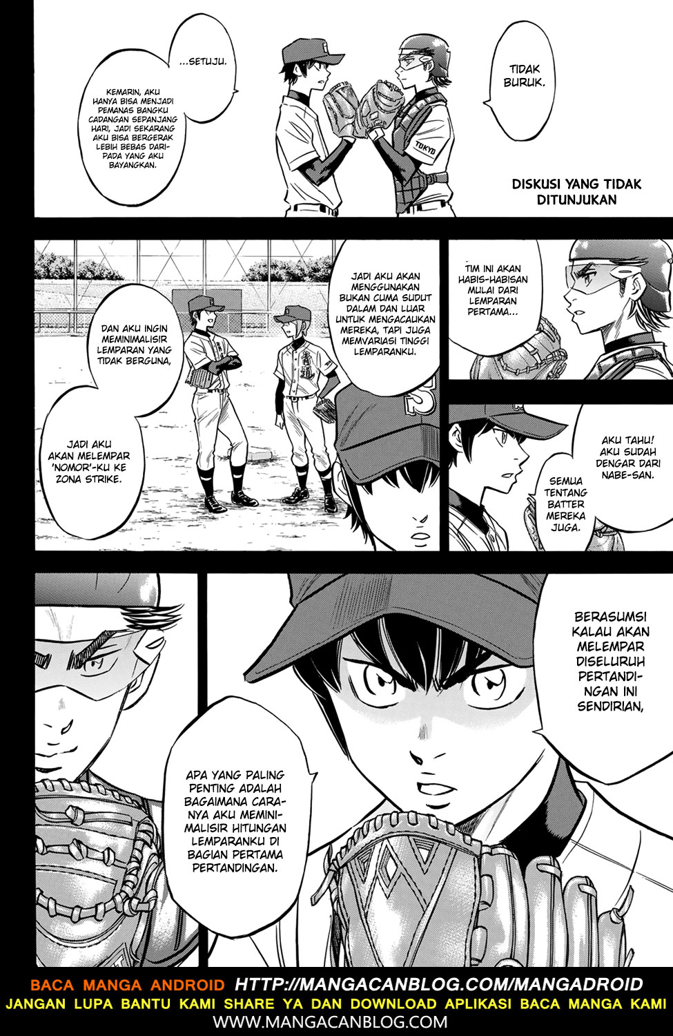 Diamond no Ace Act 2 Chapter 140 Gambar 4