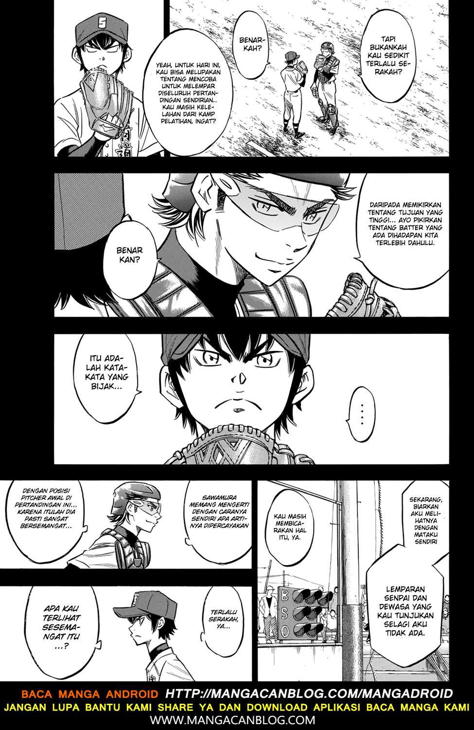 Diamond no Ace Act 2 Chapter 140 Gambar 5