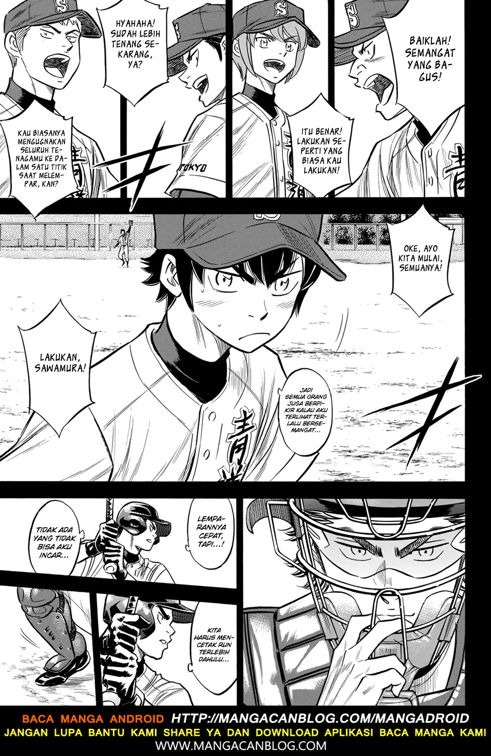 Diamond no Ace Act 2 Chapter 140 Gambar 7