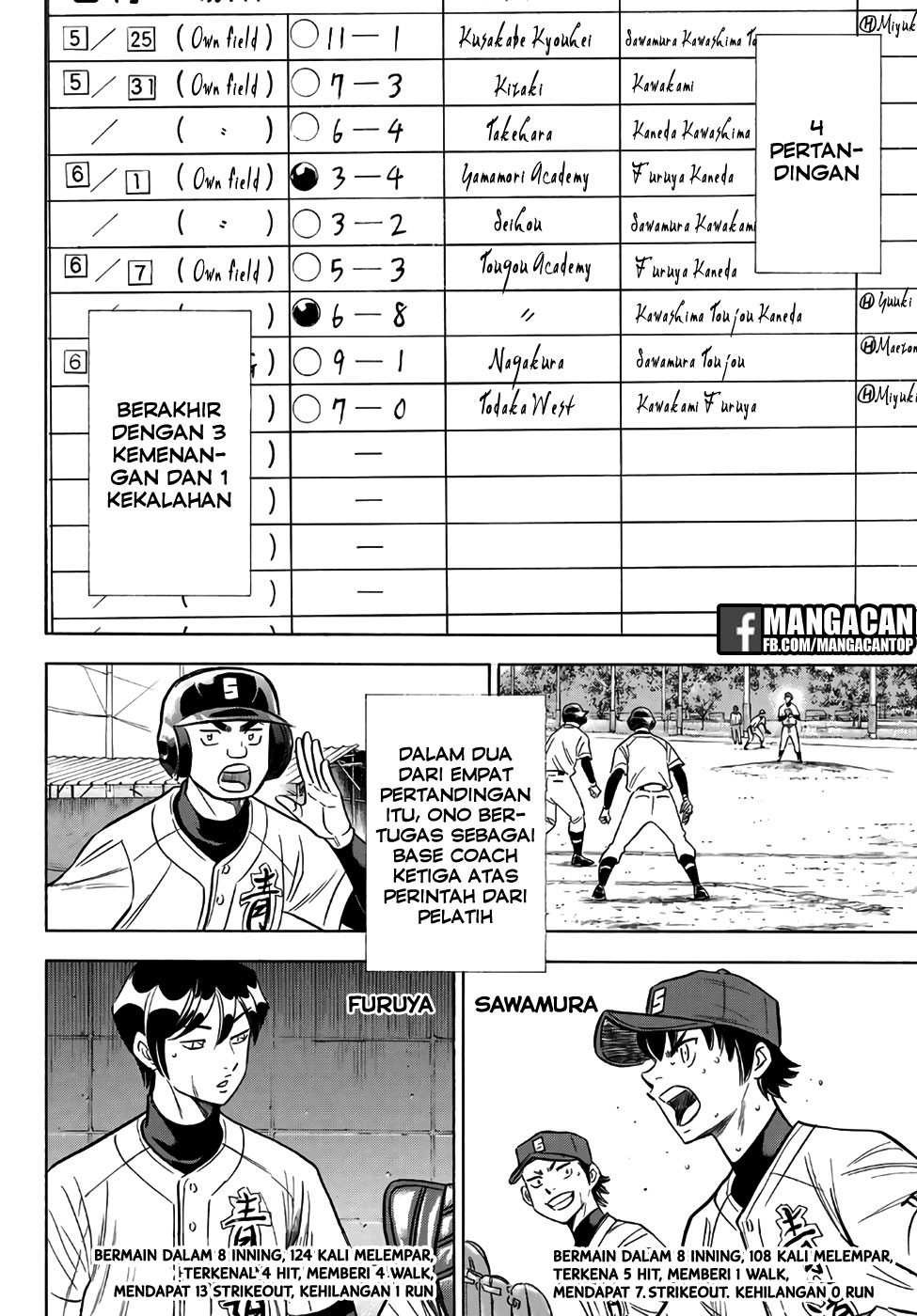 Diamond no Ace Act 2 Chapter 132 Gambar 18
