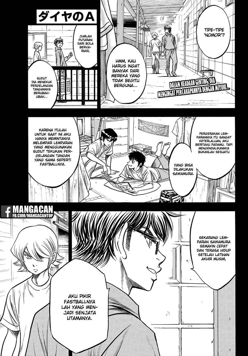 Baca Komik Diamond no Ace Act 2 Chapter 128 Gambar 1