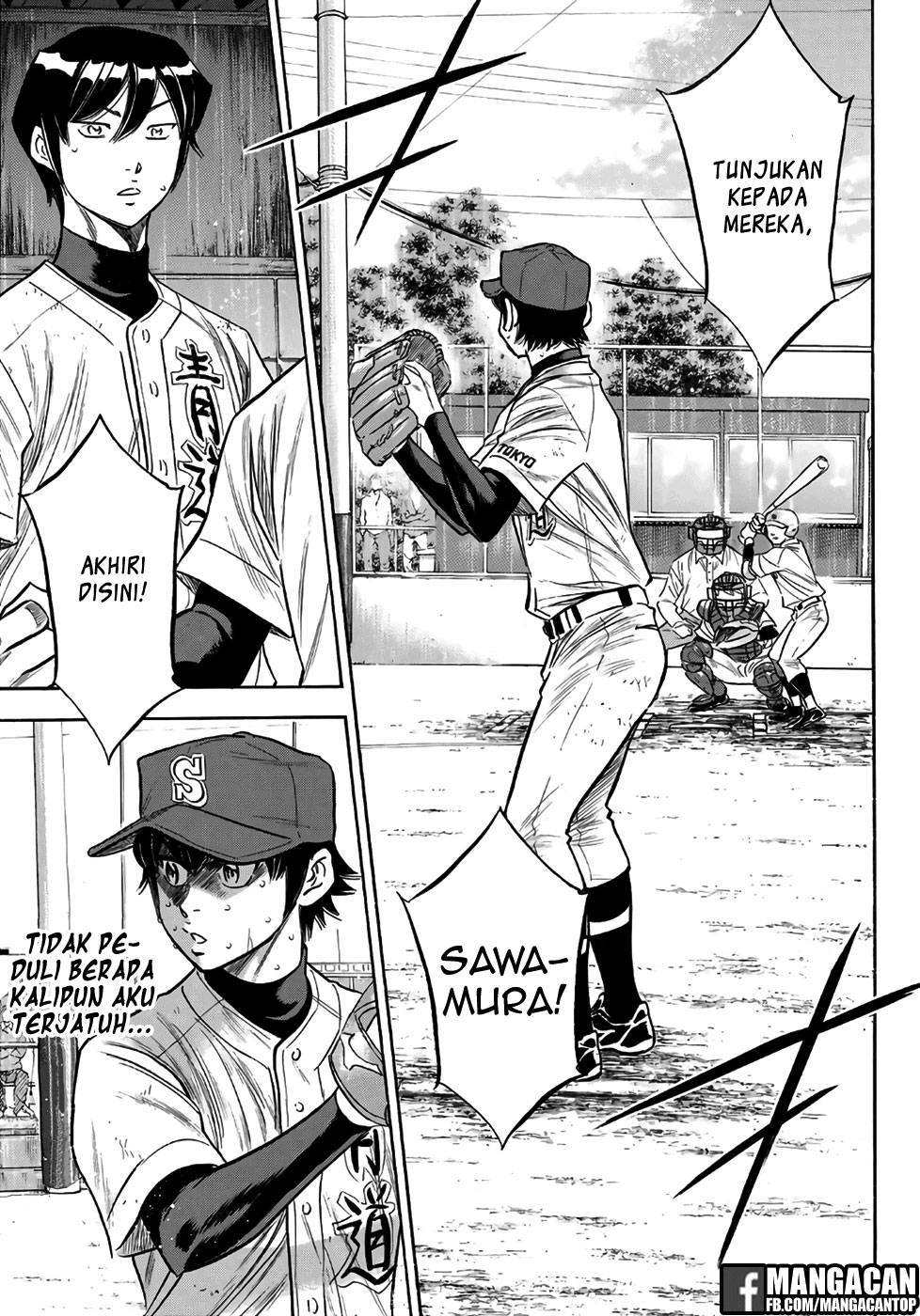 Diamond no Ace Act 2 Chapter 128 Gambar 19