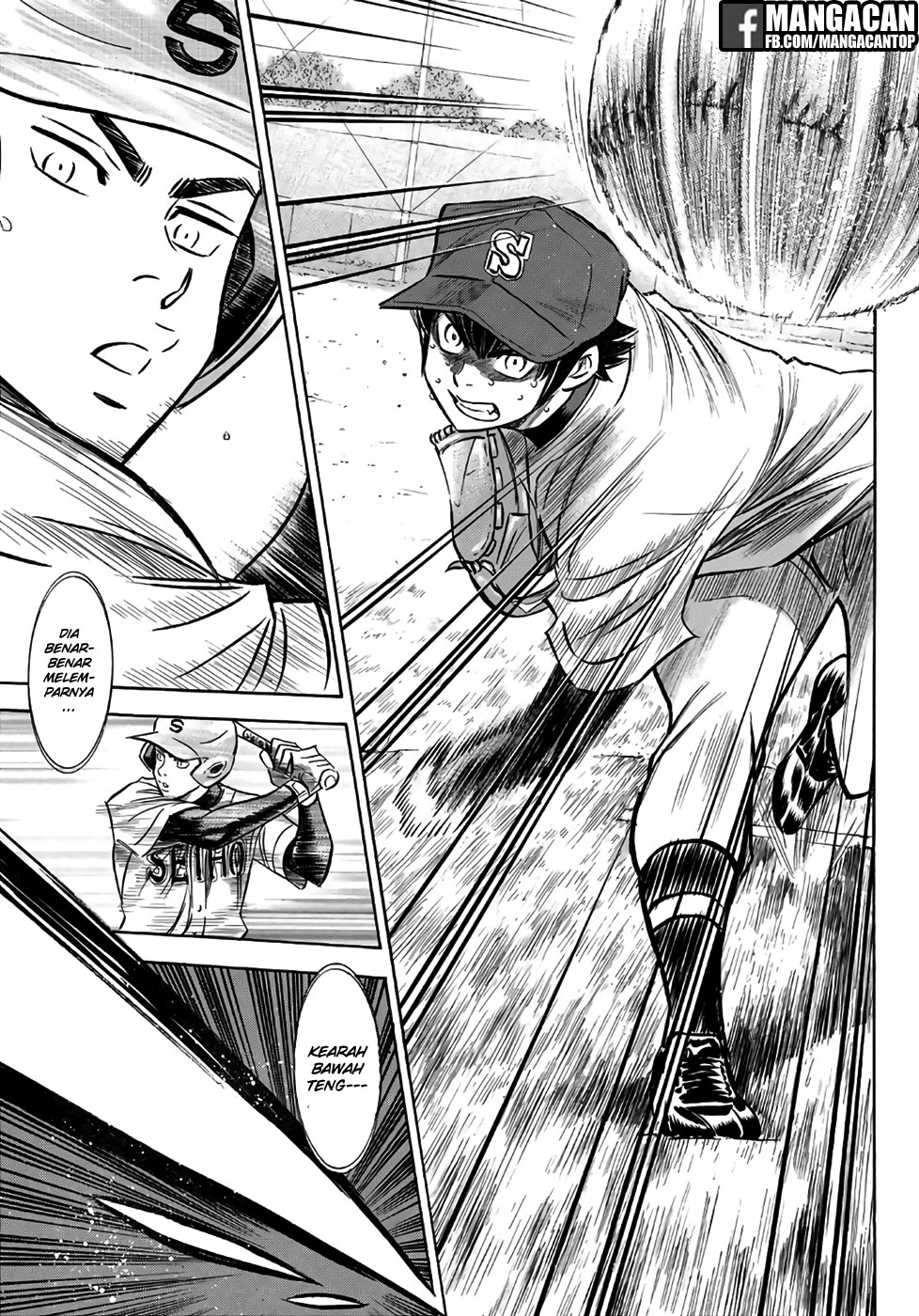 Diamond no Ace Act 2 Chapter 128 Gambar 7