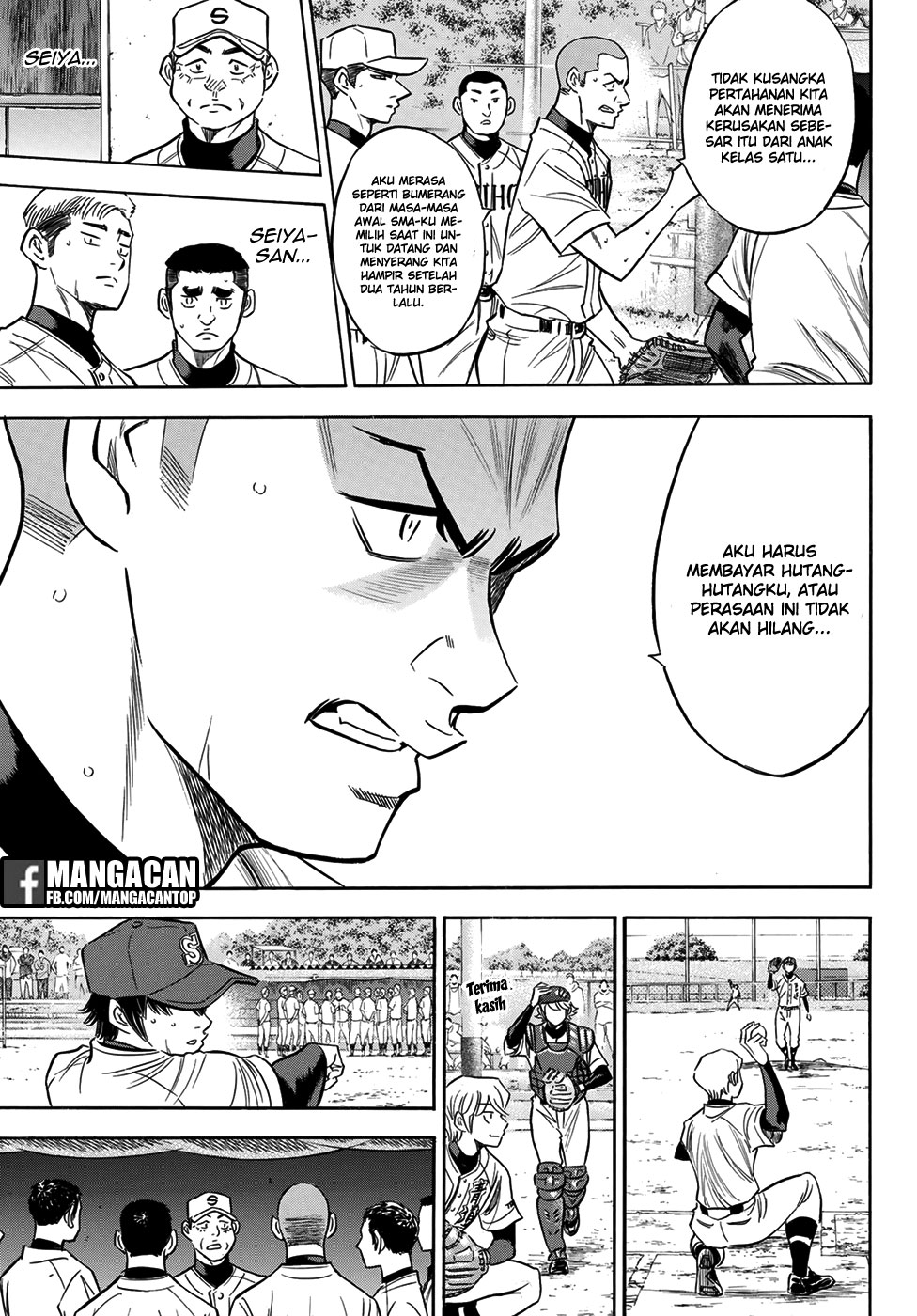 Diamond no Ace Act 2 Chapter 126 Gambar 10