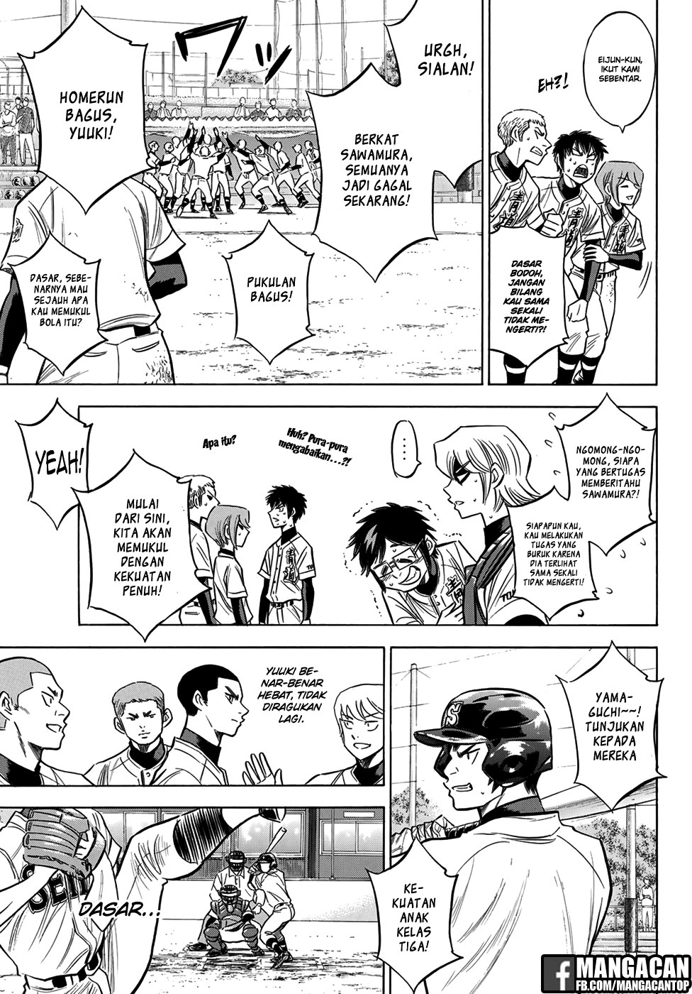 Diamond no Ace Act 2 Chapter 126 Gambar 6