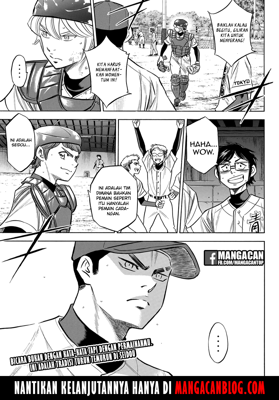 Diamond no Ace Act 2 Chapter 125 Gambar 21