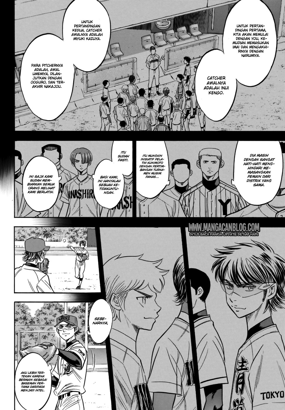 Diamond no Ace Act 2 Chapter 102 Gambar 15
