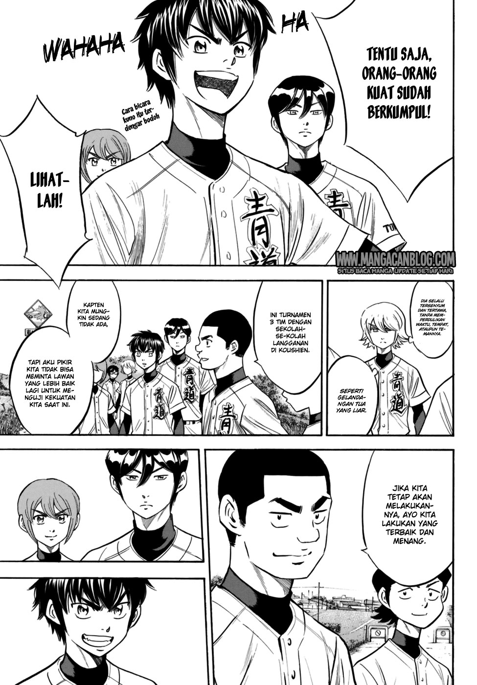 Diamond no Ace Act 2 Chapter 102 Gambar 5