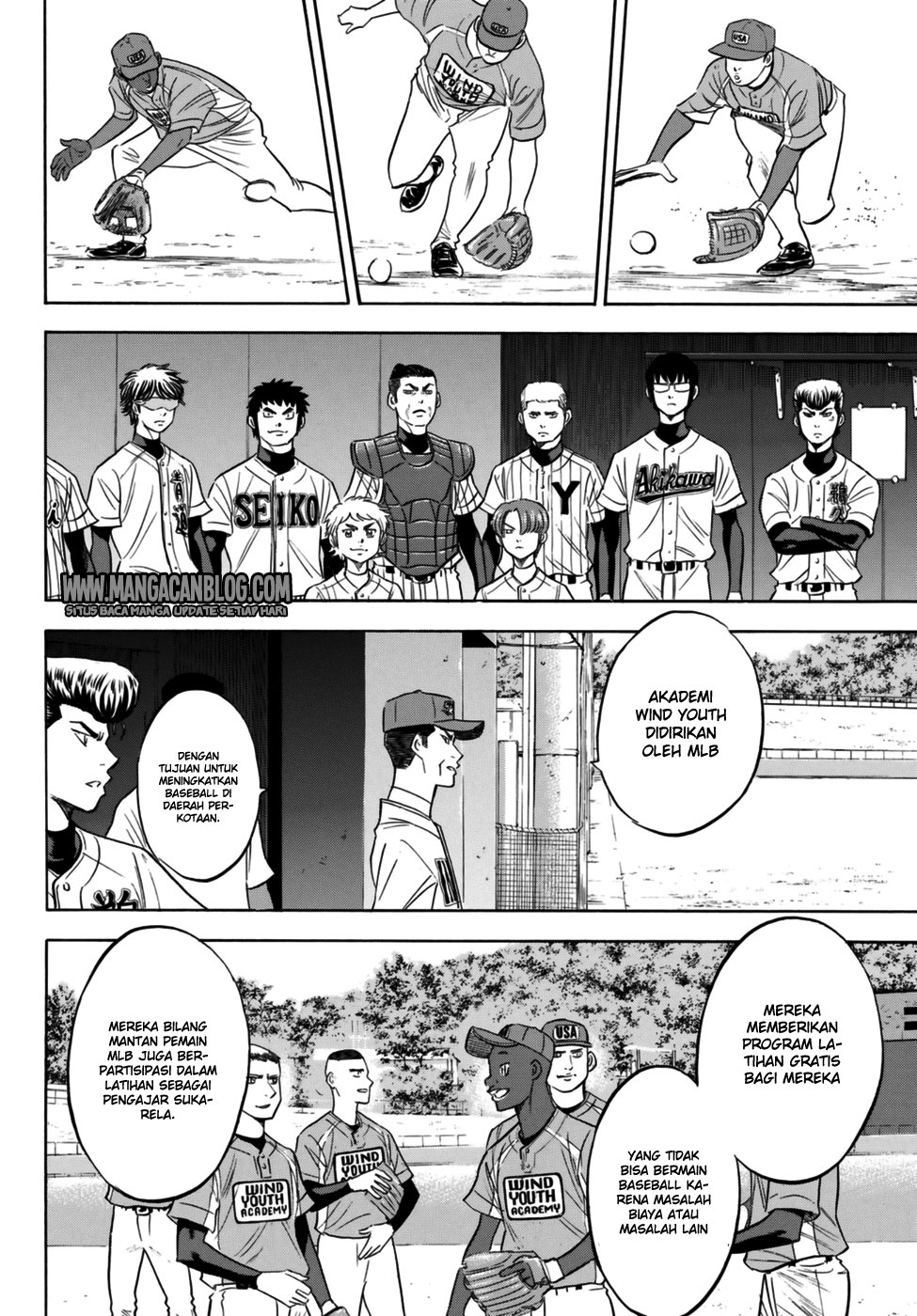 Diamond no Ace Act 2 Chapter 102 Gambar 8