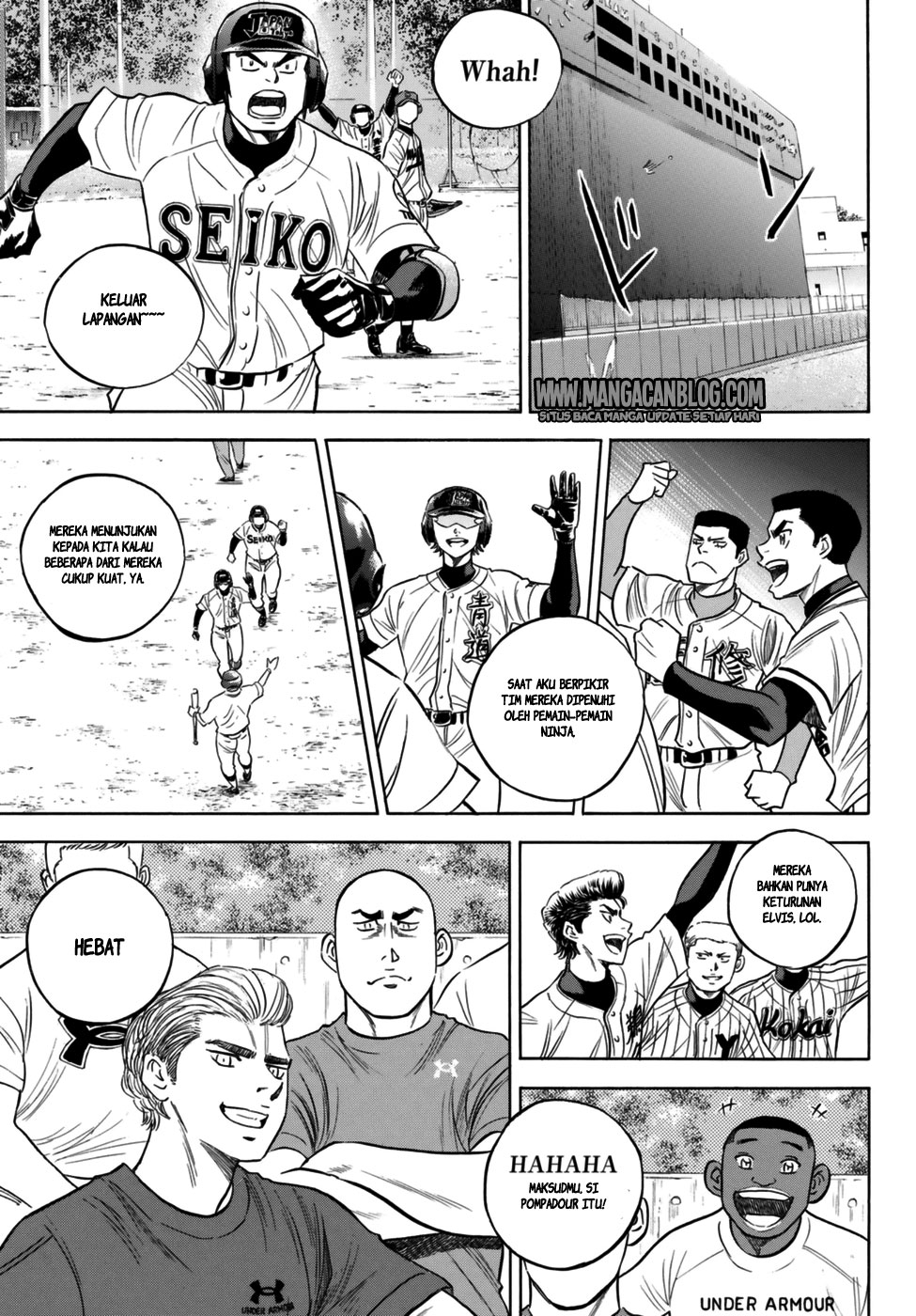 Diamond no Ace Act 2 Chapter 101 Gambar 7
