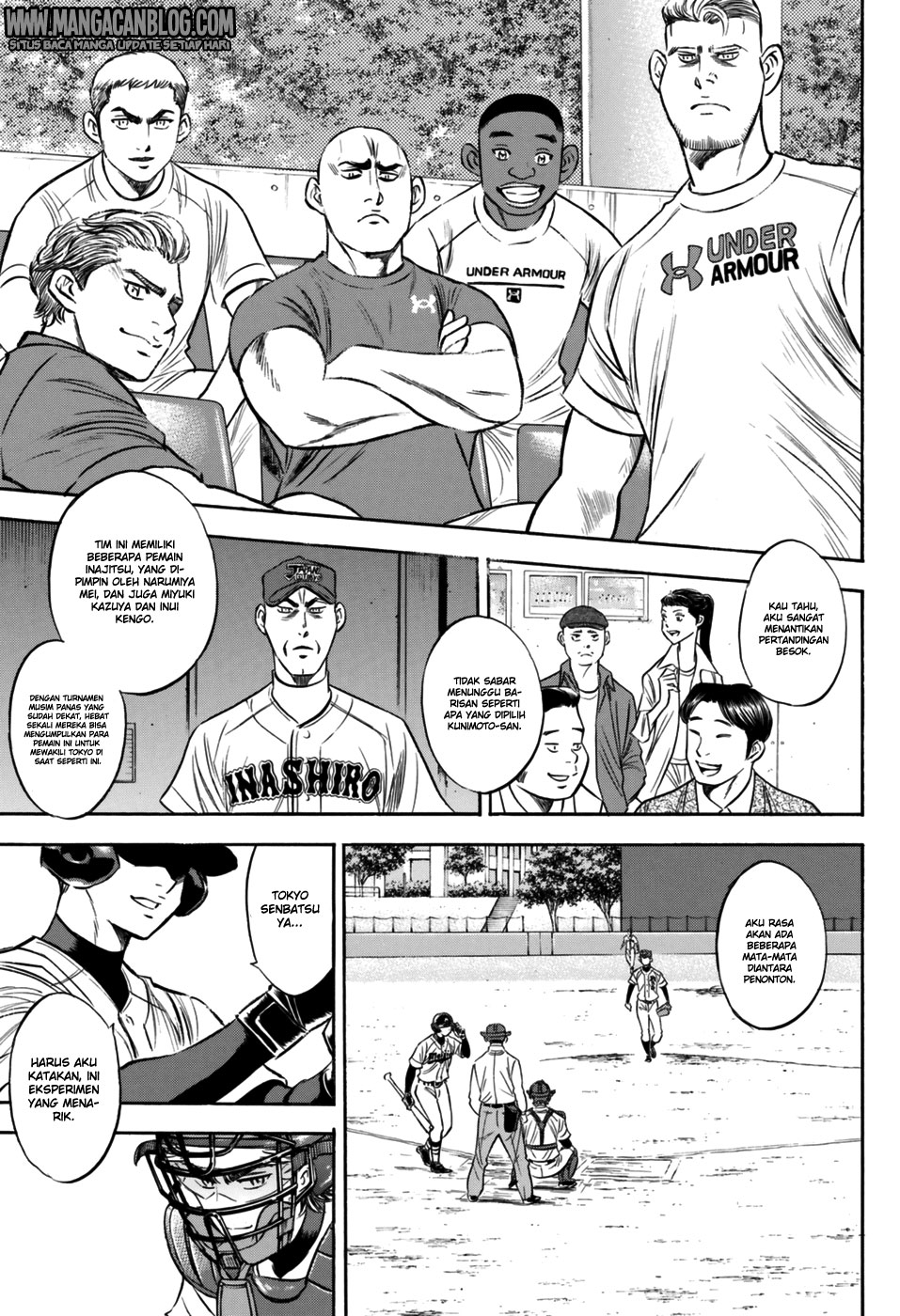Diamond no Ace Act 2 Chapter 100 Gambar 20