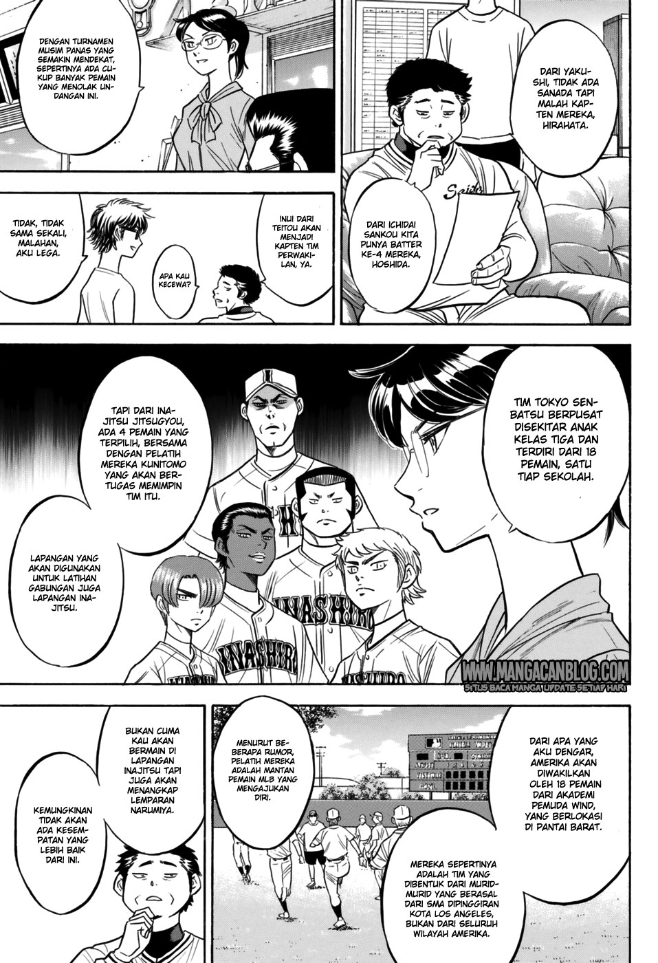 Diamond no Ace Act 2 Chapter 97 Gambar 3