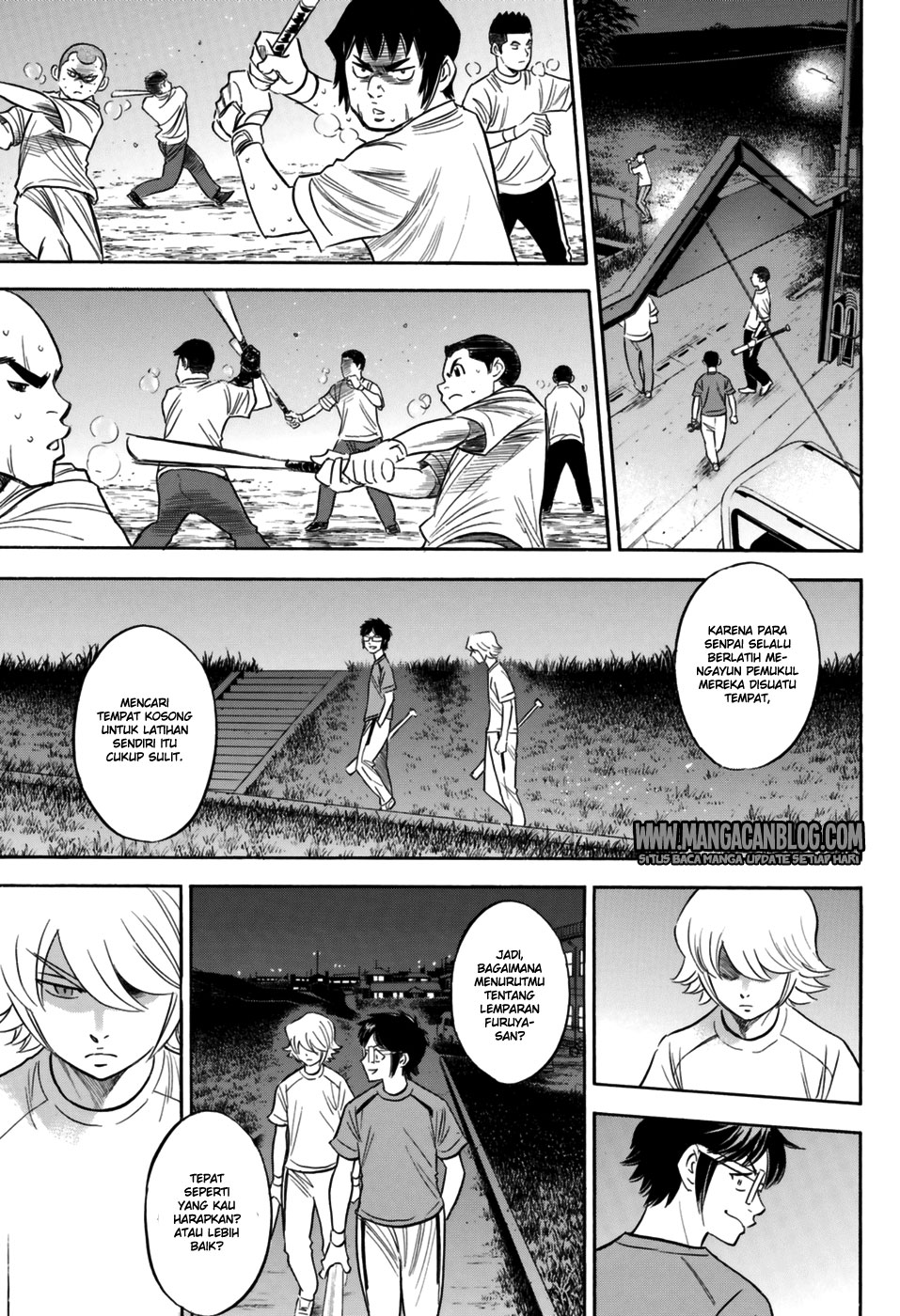 Diamond no Ace Act 2 Chapter 97 Gambar 9