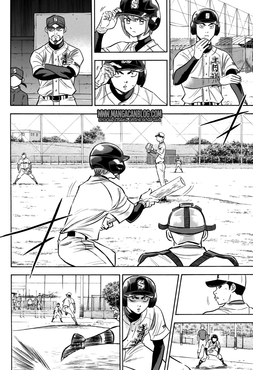 Diamond no Ace Act 2 Chapter 96 Gambar 4