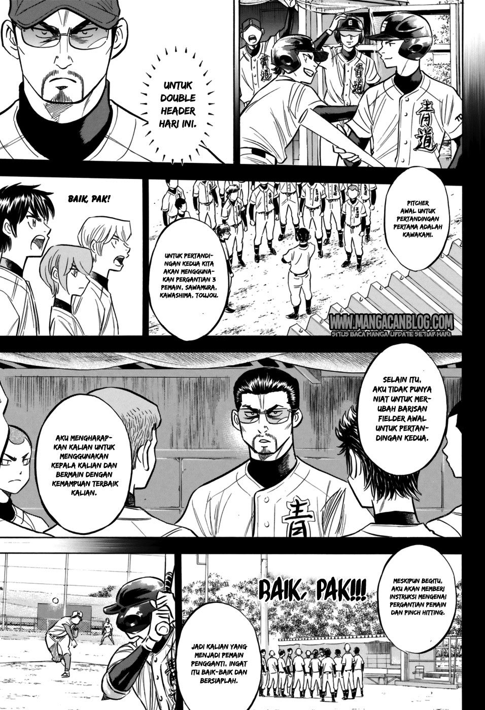 Diamond no Ace Act 2 Chapter 96 Gambar 7