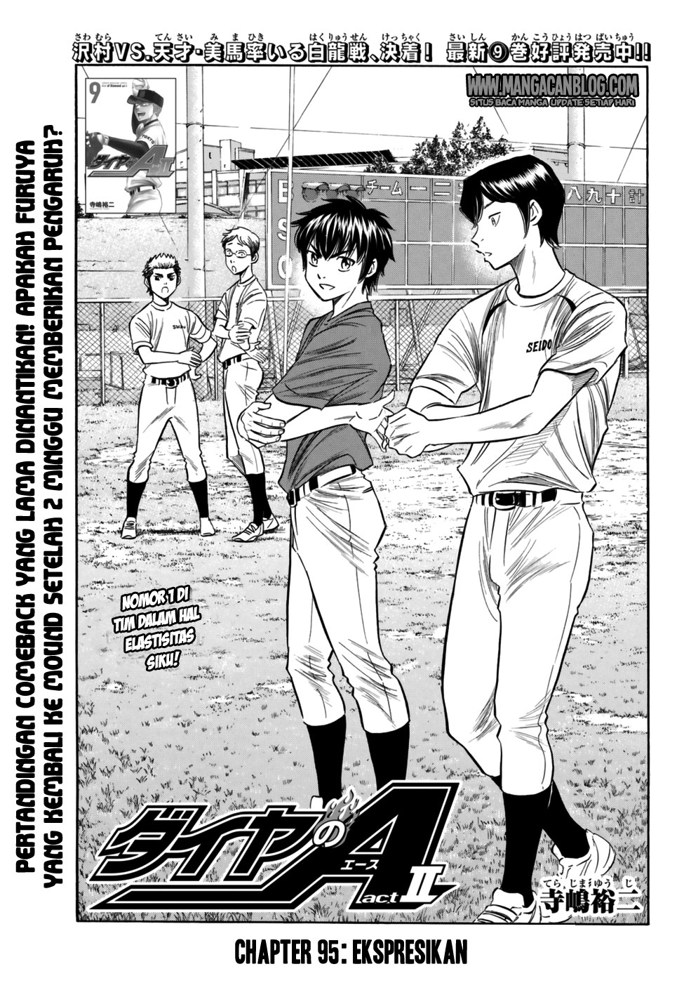 Baca Komik Diamond no Ace Act 2 Chapter 95 Gambar 1
