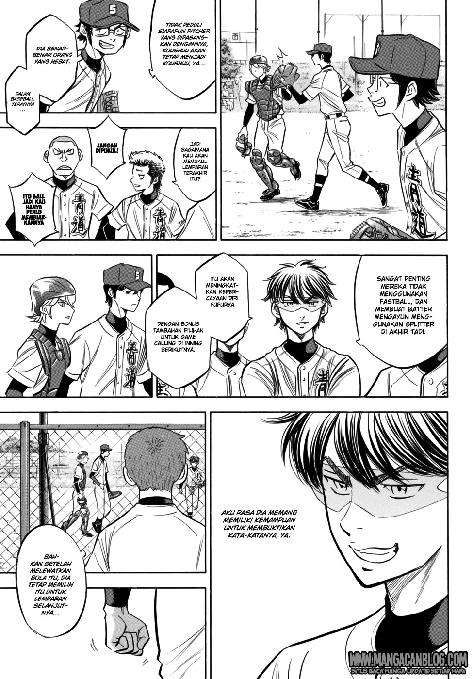 Diamond no Ace Act 2 Chapter 95 Gambar 11