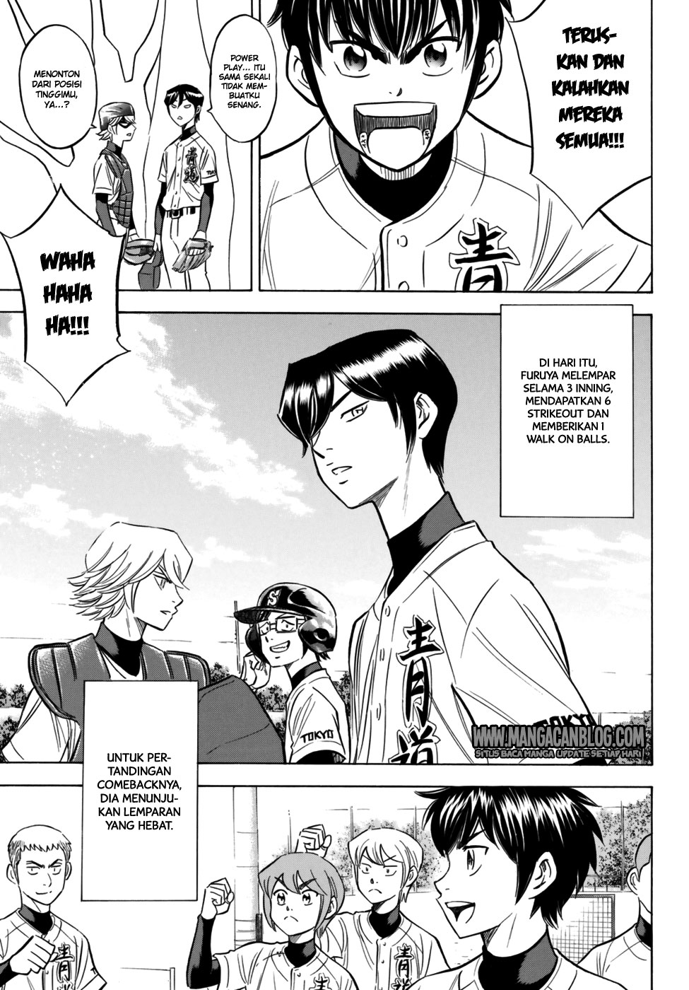 Diamond no Ace Act 2 Chapter 95 Gambar 13