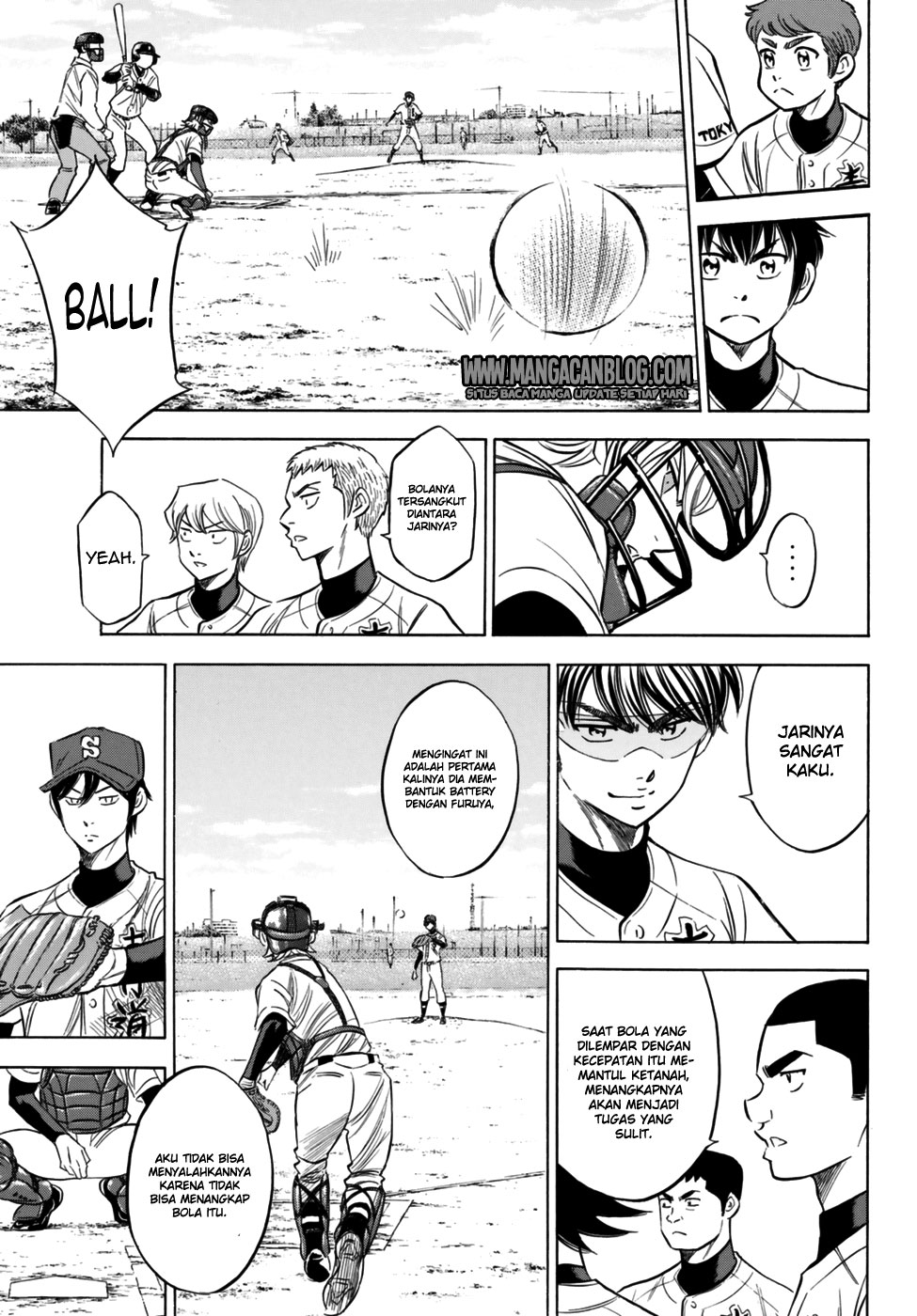 Diamond no Ace Act 2 Chapter 95 Gambar 5