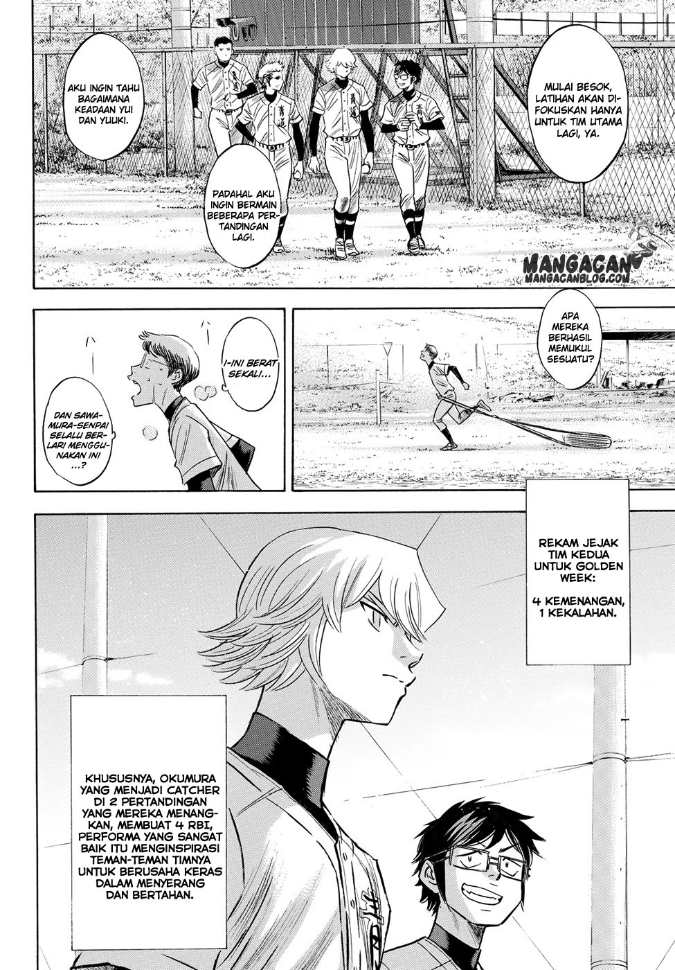 Diamond no Ace Act 2 Chapter 77 Gambar 4