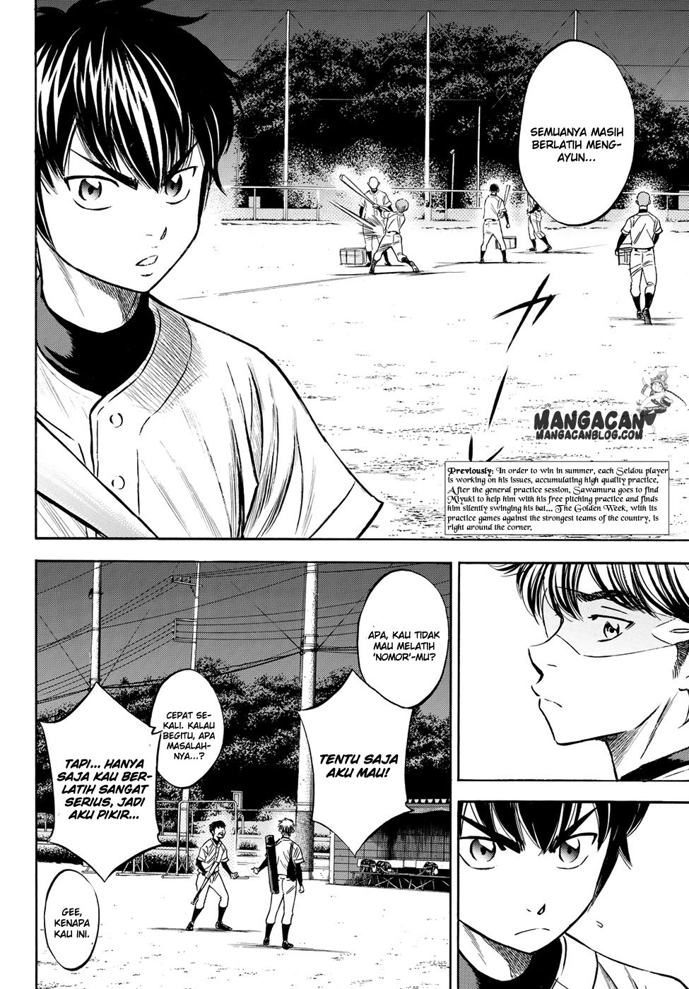 Diamond no Ace Act 2 Chapter 63 Gambar 5
