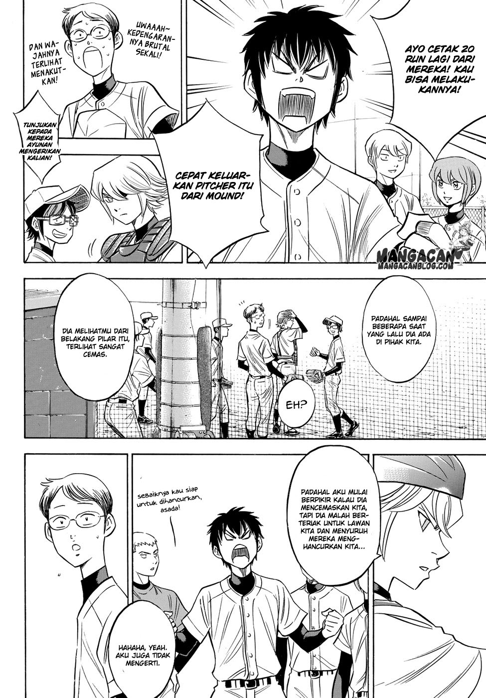 Diamond no Ace Act 2 Chapter 58 Gambar 13