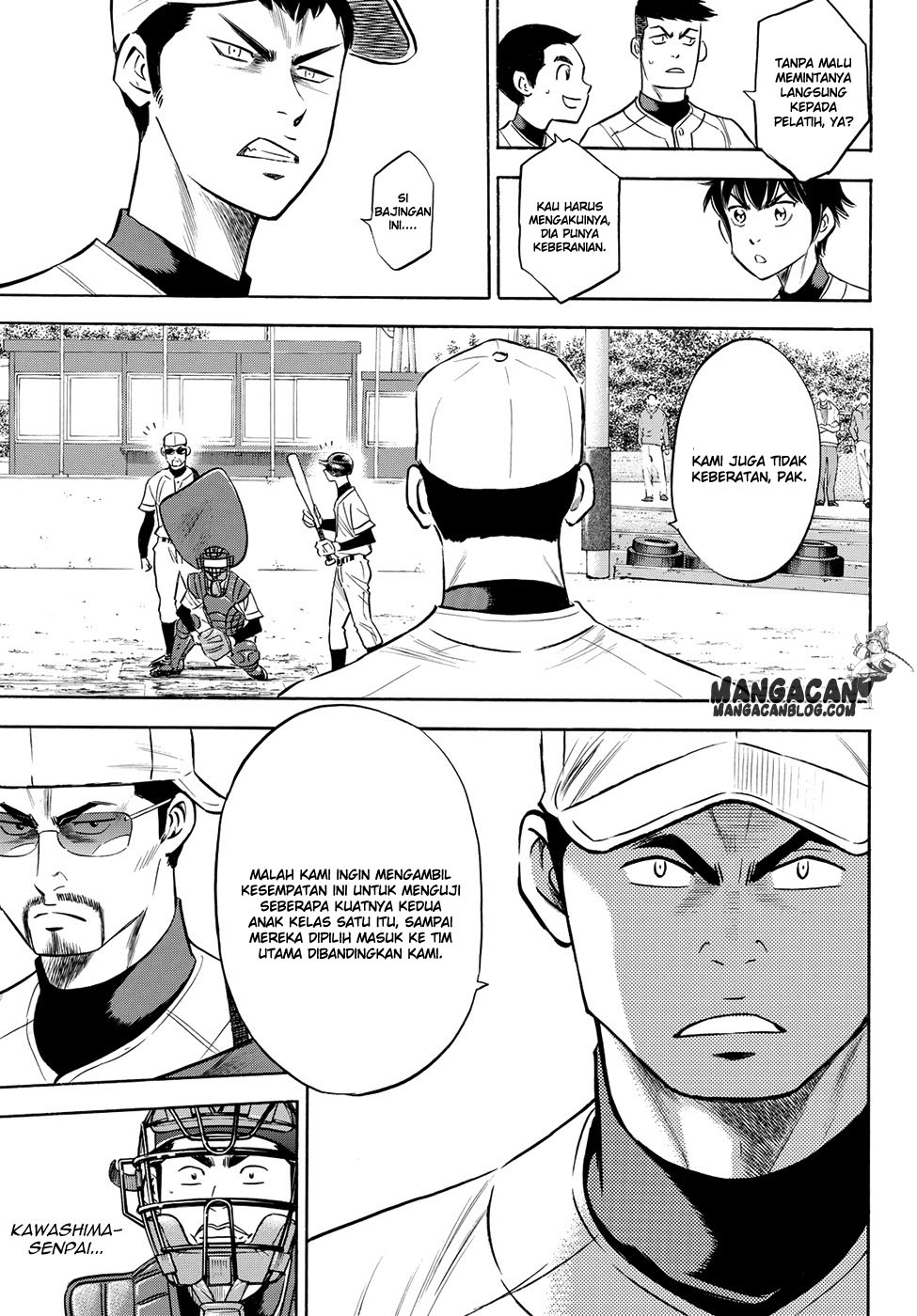 Diamond no Ace Act 2 Chapter 58 Gambar 8