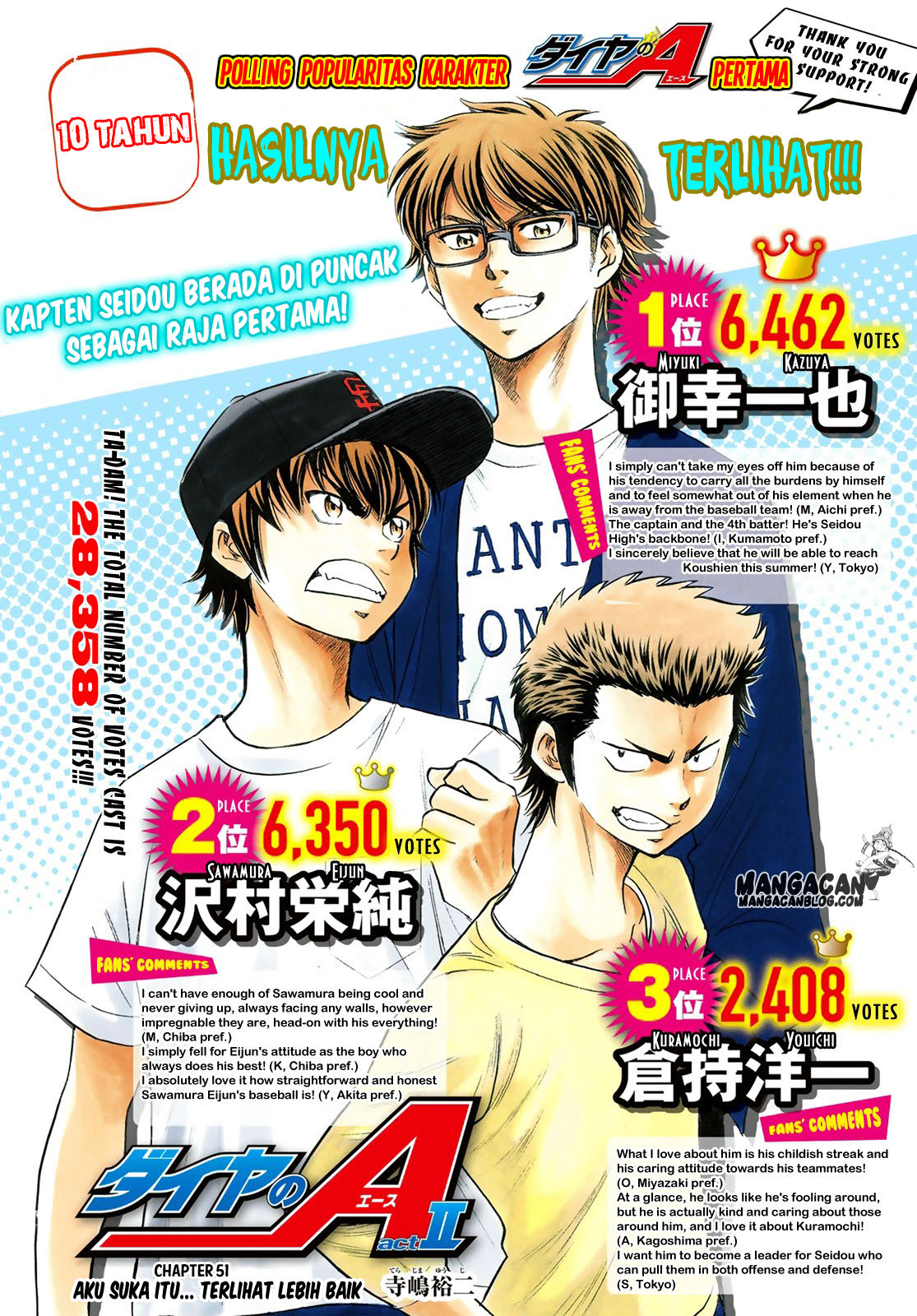 Baca Diamond no Ace Act 2 Chapter 51 Gambar 2