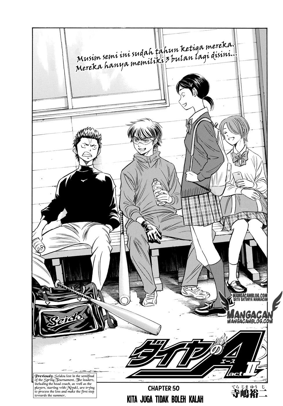 Baca Komik Diamond no Ace Act 2 Chapter 50 Gambar 1