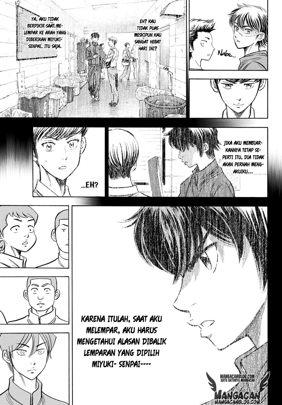 Diamond no Ace Act 2 Chapter 50 Gambar 15