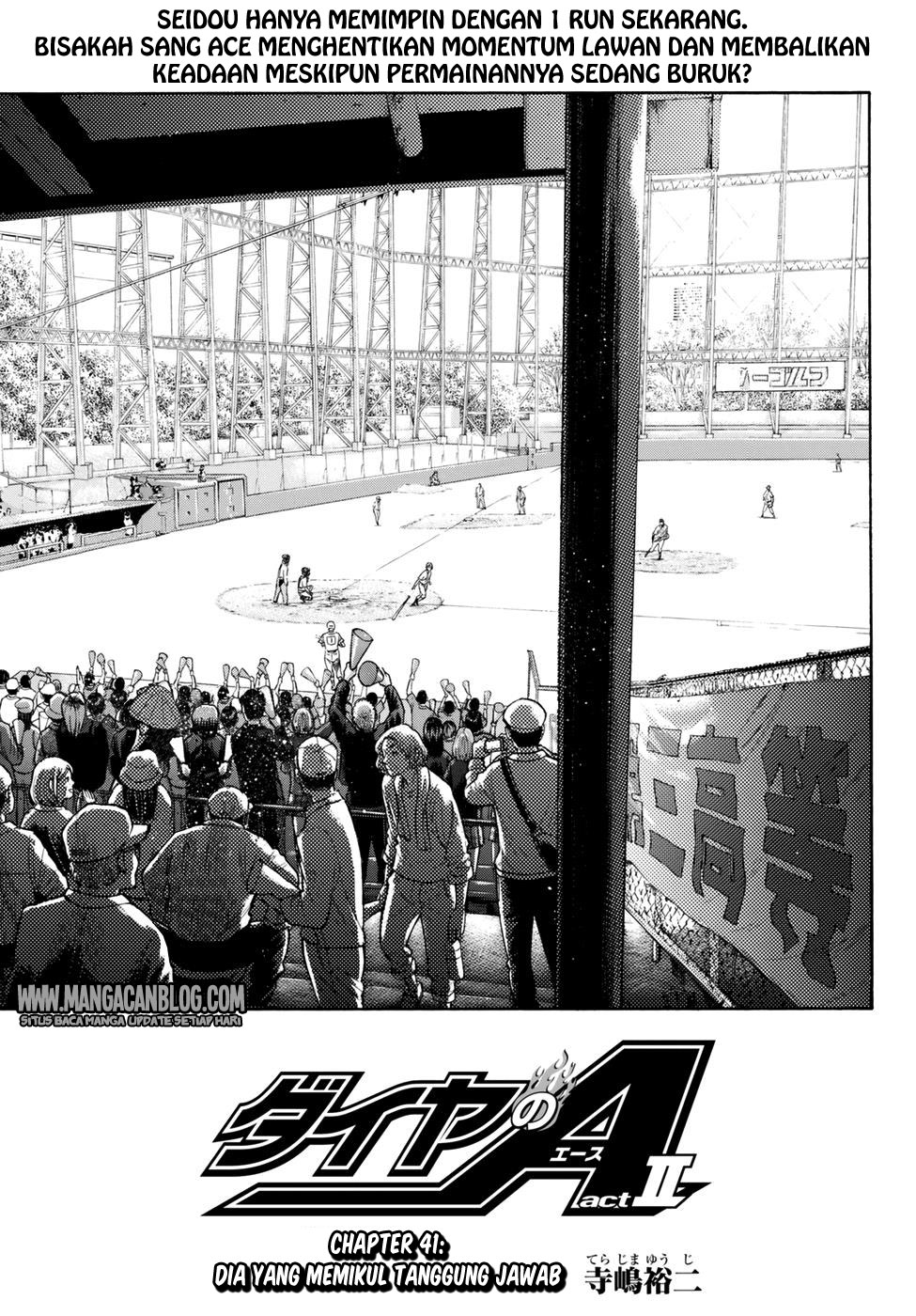 Baca Komik Diamond no Ace Act 2 Chapter 41 Gambar 1