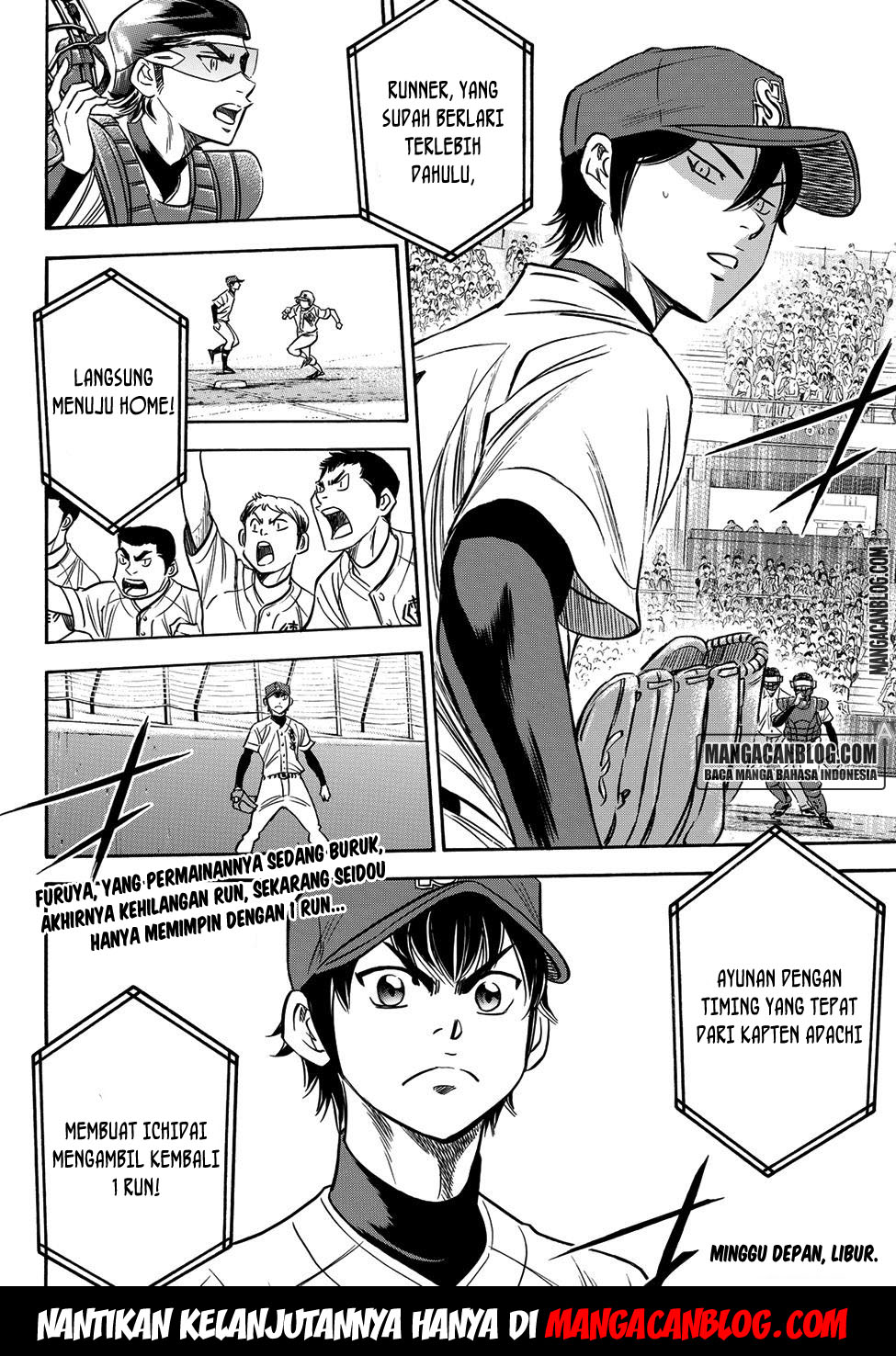 Diamond no Ace Act 2 Chapter 40 Gambar 17
