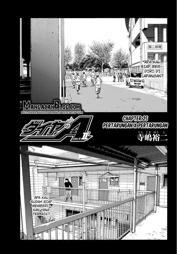 Baca Komik Diamond no Ace Act 2 Chapter 25 Gambar 1