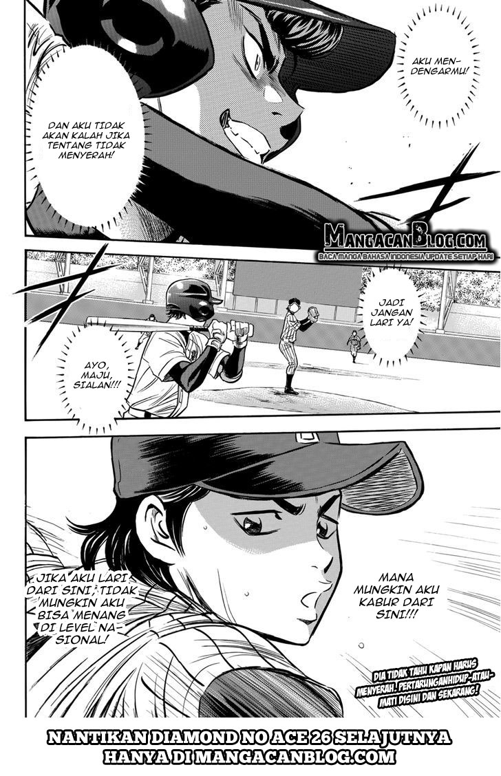 Diamond no Ace Act 2 Chapter 25 Gambar 18