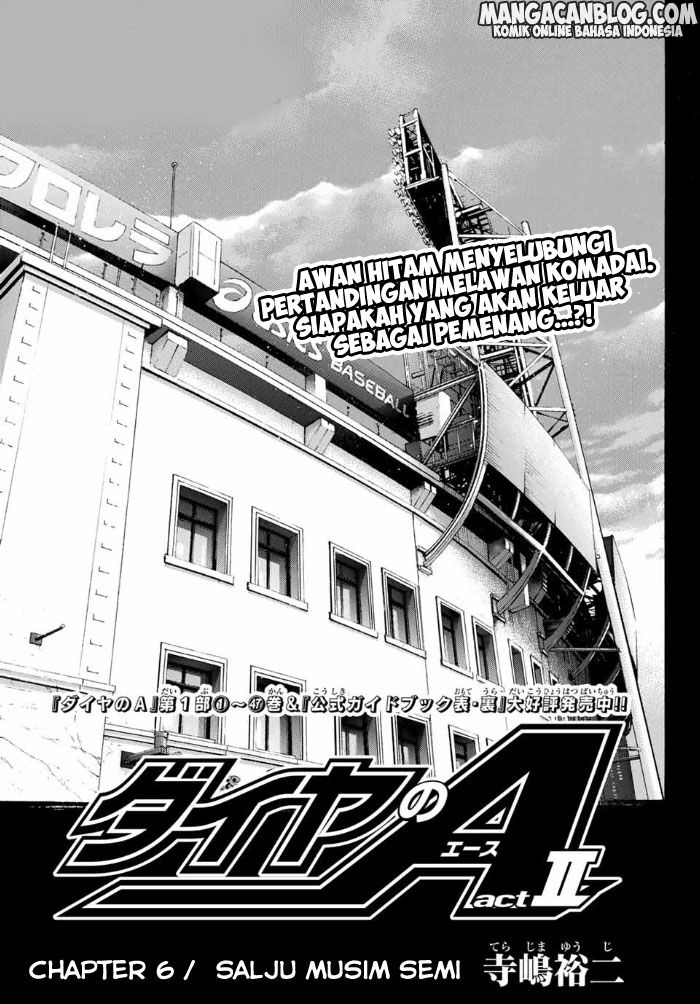 Baca Komik Diamond no Ace Act 2 Chapter 06 Gambar 1