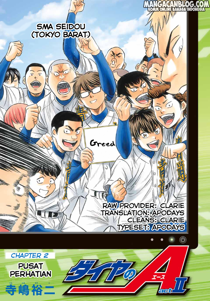 Baca Komik Diamond no Ace Act 2 Chapter 02 Gambar 1