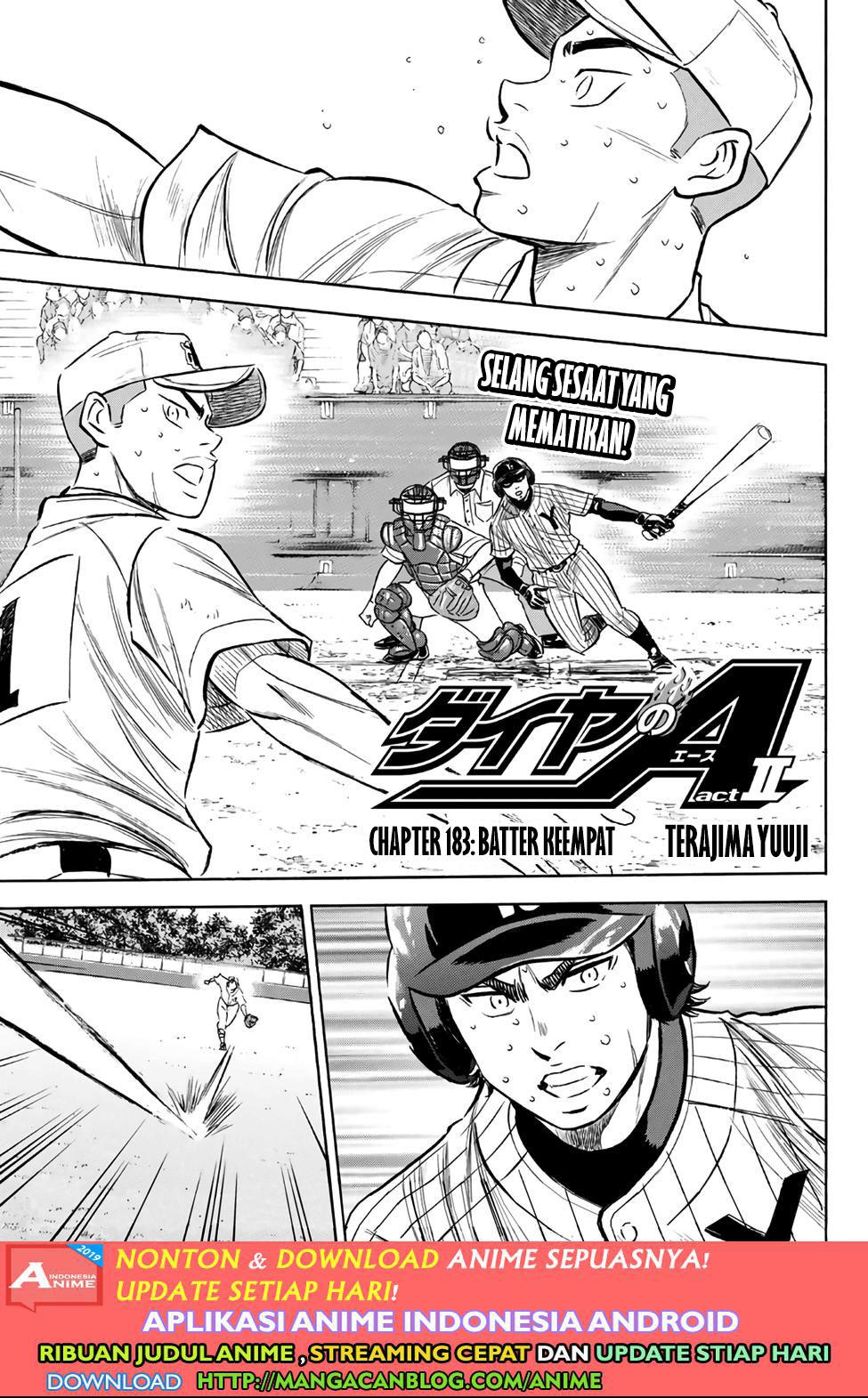 Baca Komik Diamond no Ace Act 2 Chapter 183 Gambar 1