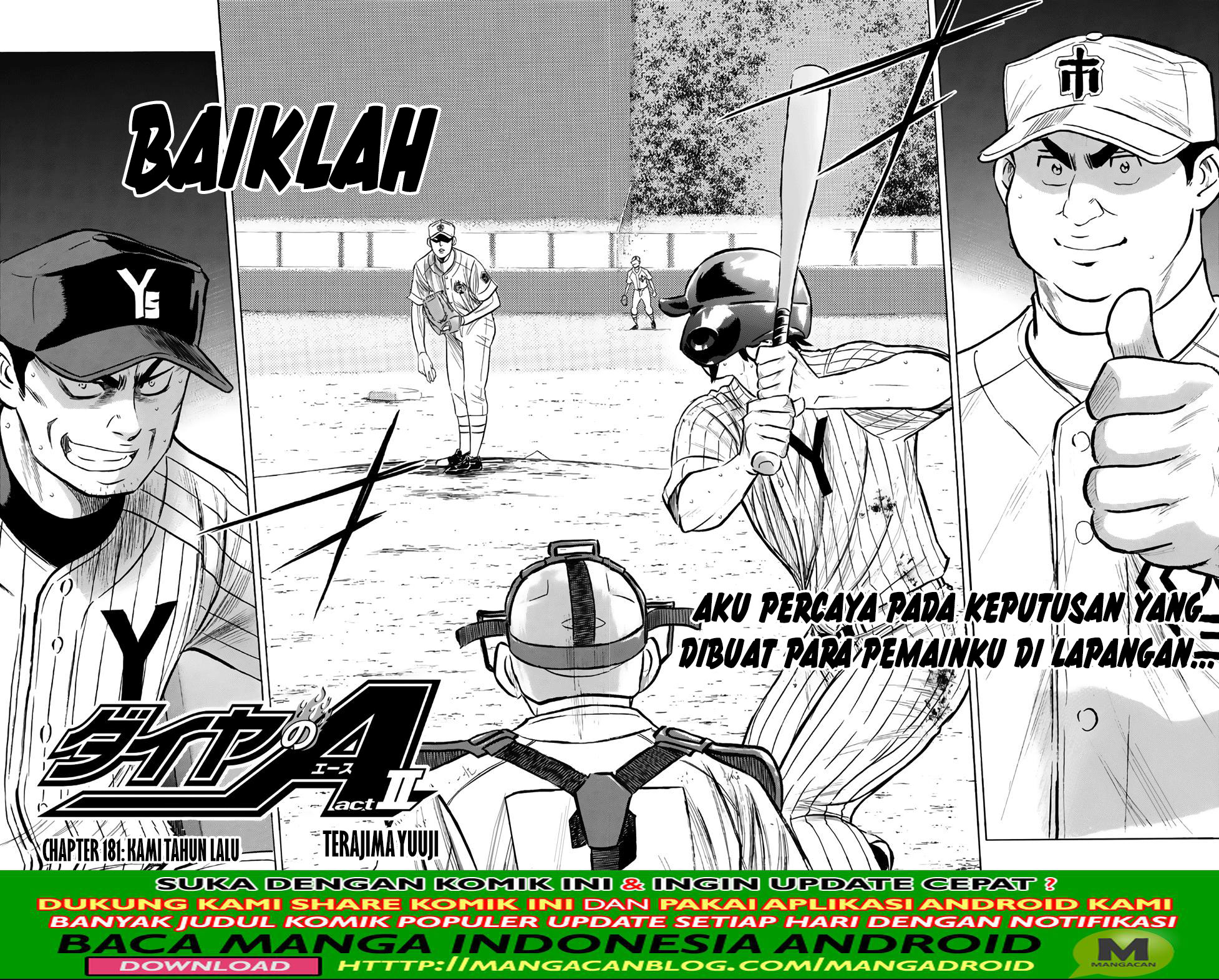 Baca Diamond no Ace Act 2 Chapter 181 Gambar 2