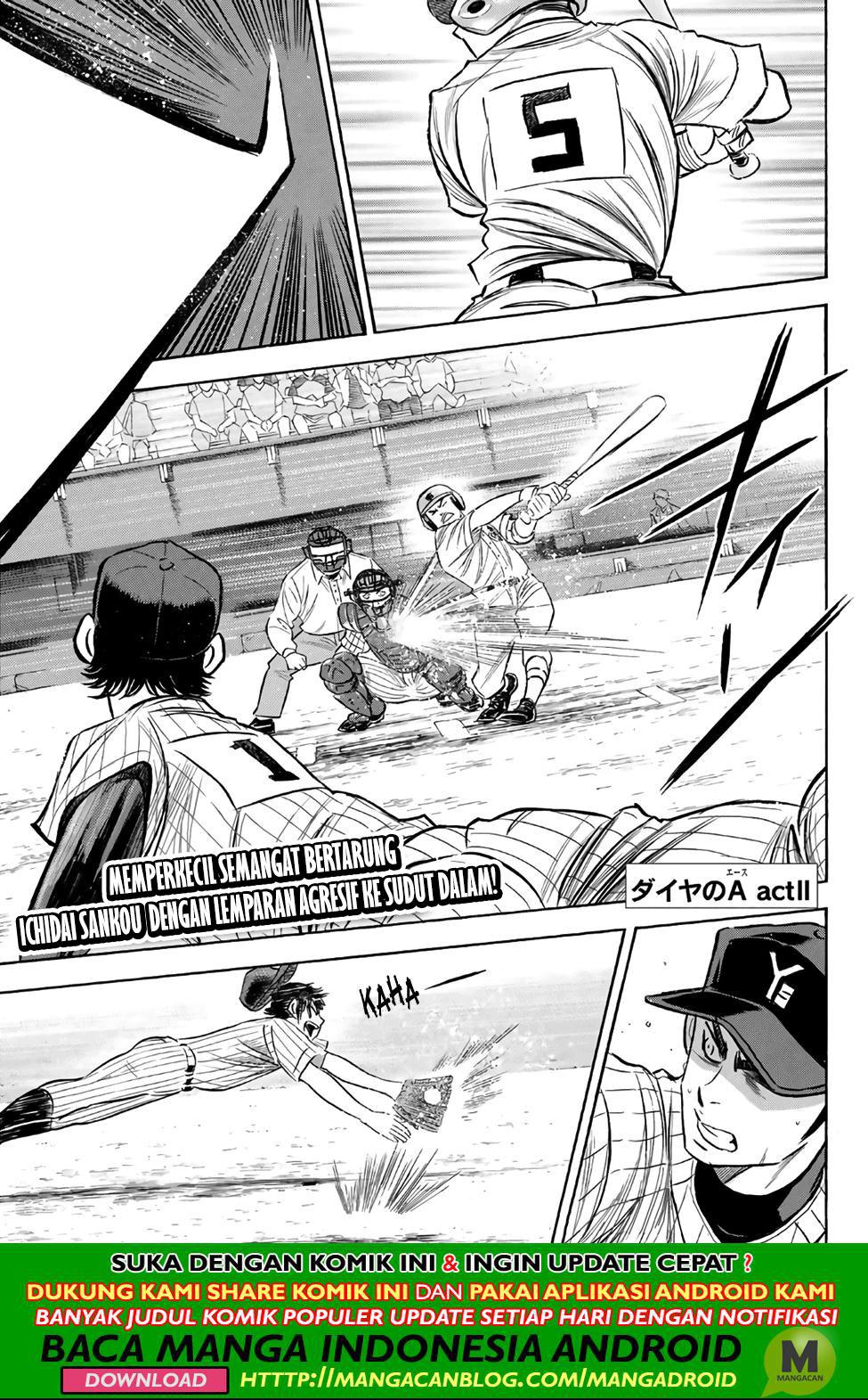 Baca Komik Diamond no Ace Act 2 Chapter 178 Gambar 1