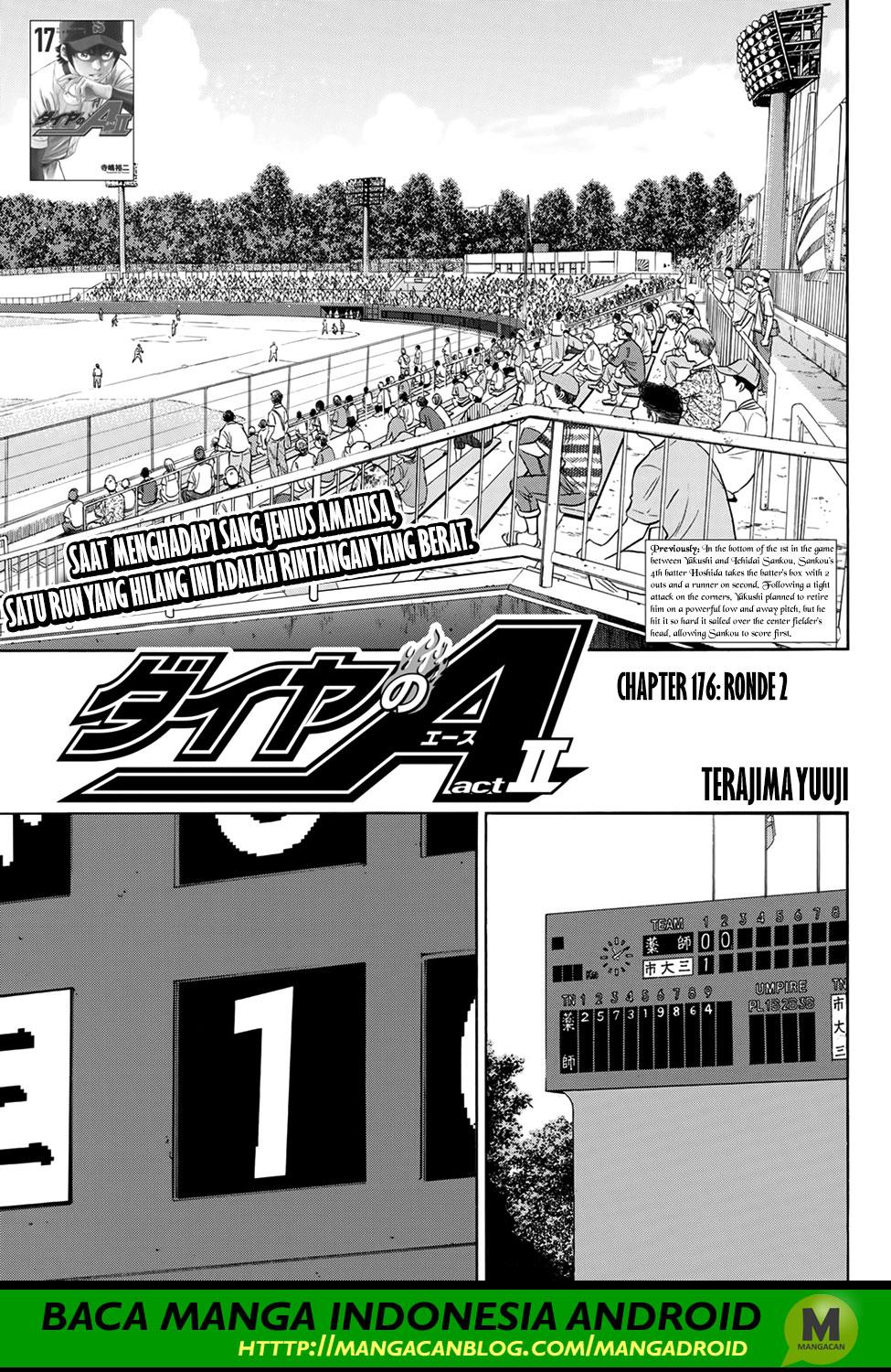 Baca Komik Diamond no Ace Act 2 Chapter 176 Gambar 1