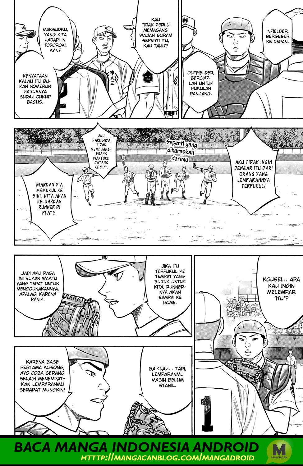 Diamond no Ace Act 2 Chapter 173 Gambar 4
