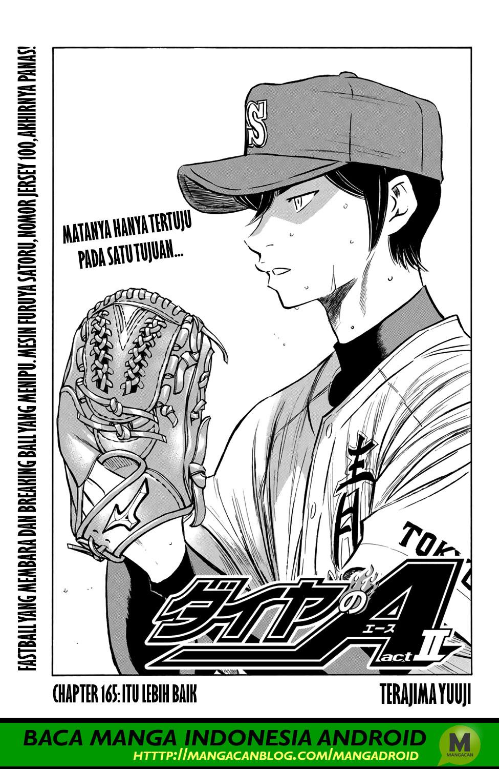 Baca Komik Diamond no Ace Act 2 Chapter 165 Gambar 1