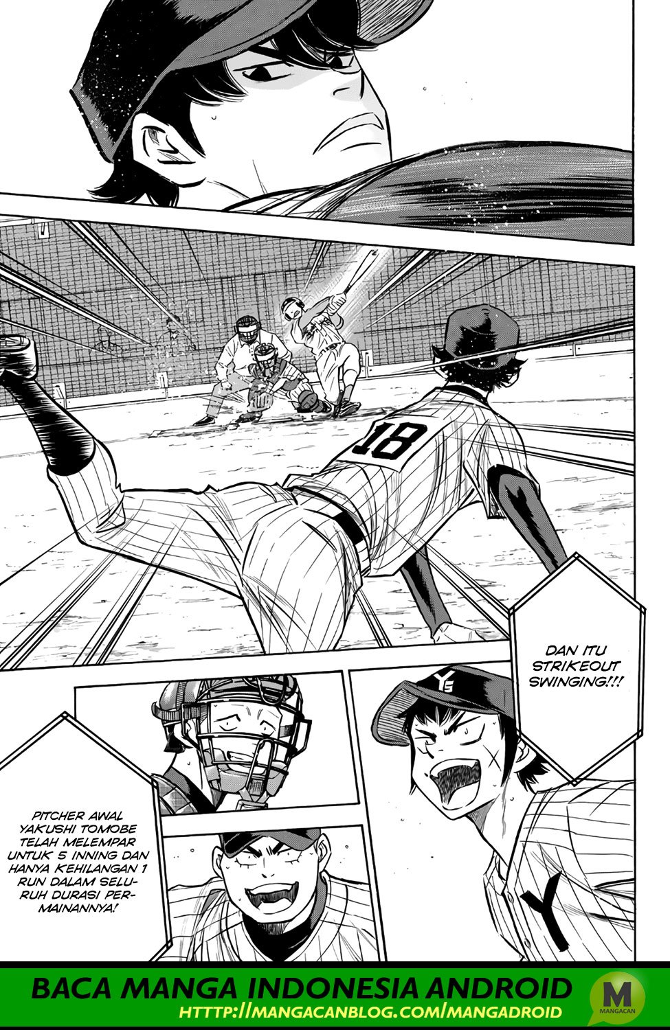 Diamond no Ace Act 2 Chapter 160 Gambar 11