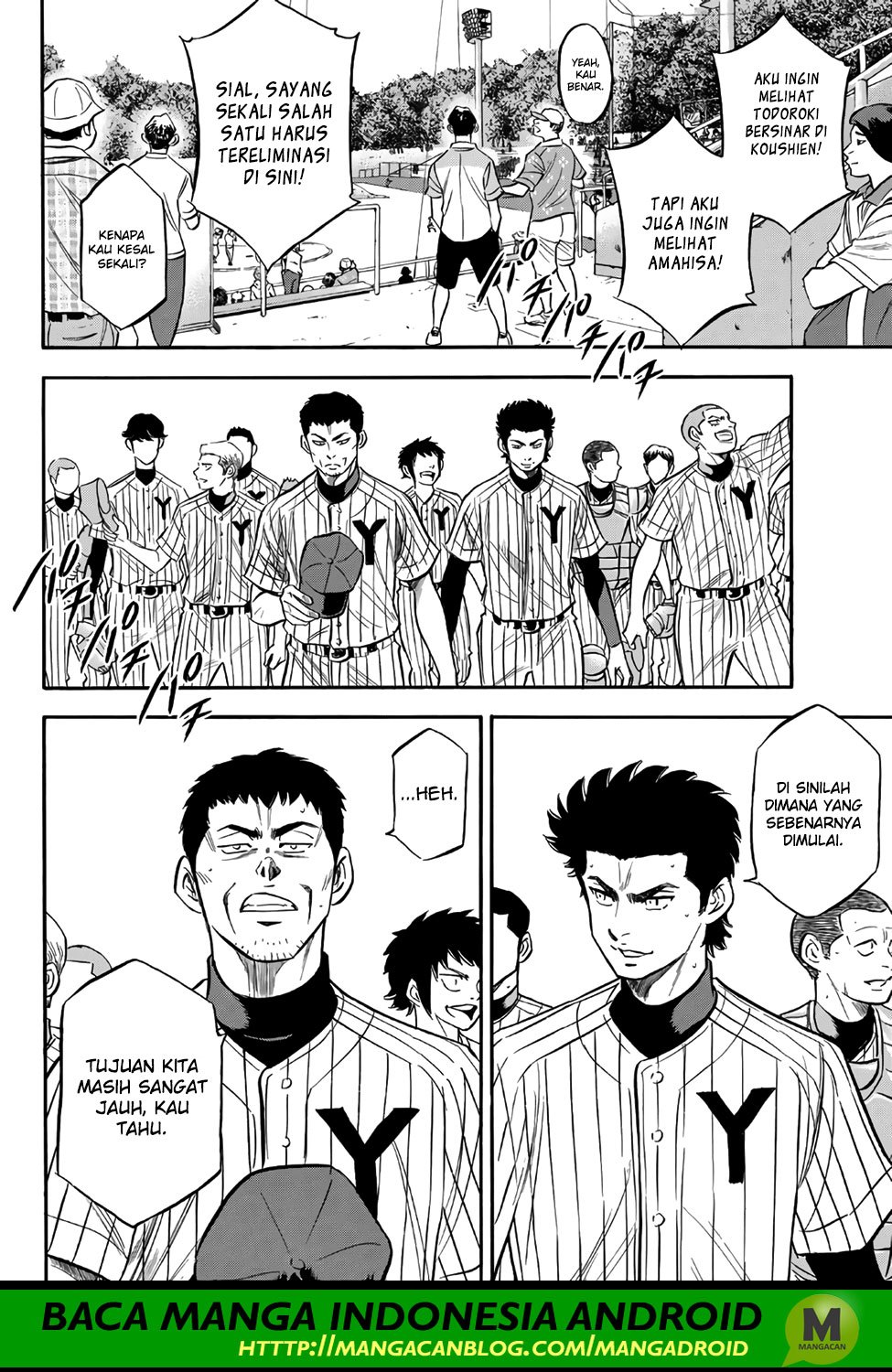 Diamond no Ace Act 2 Chapter 160 Gambar 14