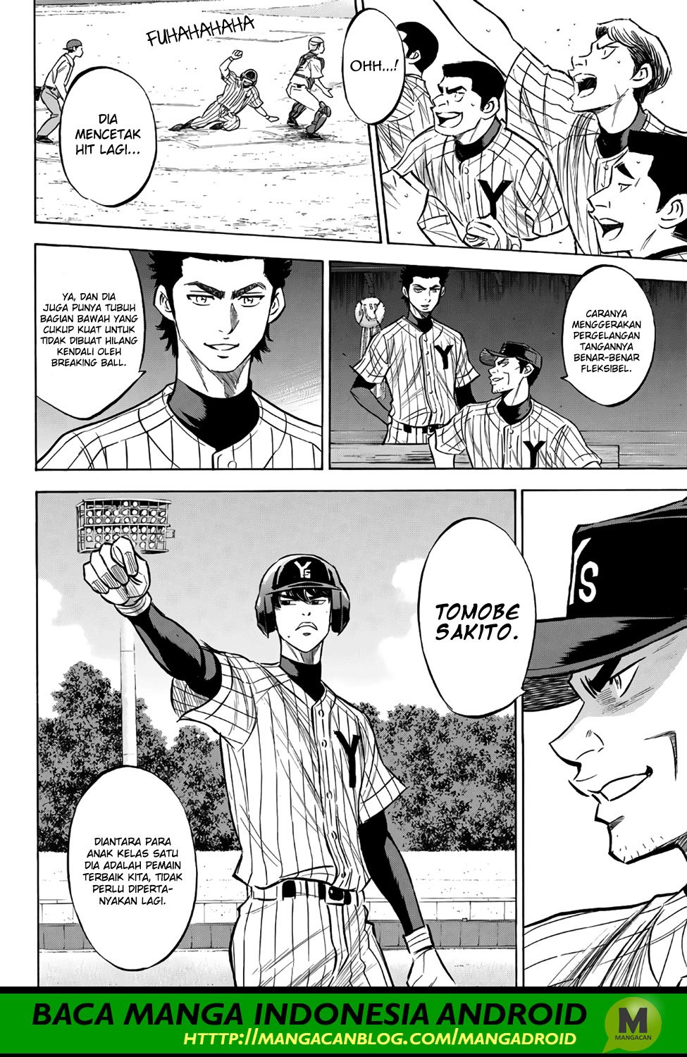 Diamond no Ace Act 2 Chapter 160 Gambar 8