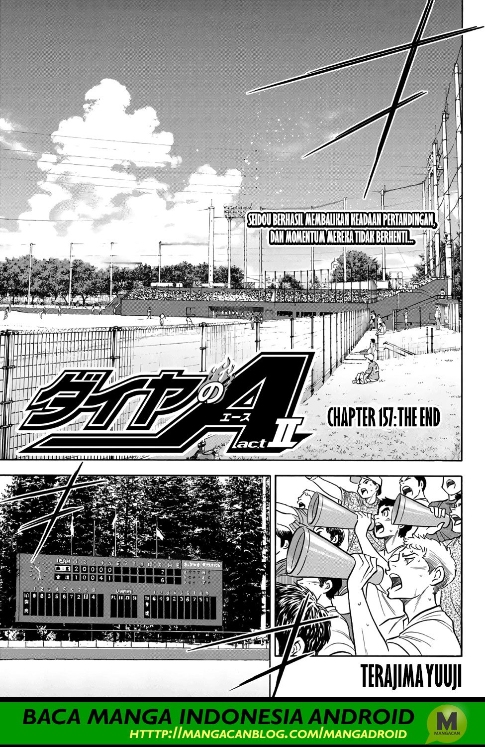 Baca Komik Diamond no Ace Act 2 Chapter 157 Gambar 1