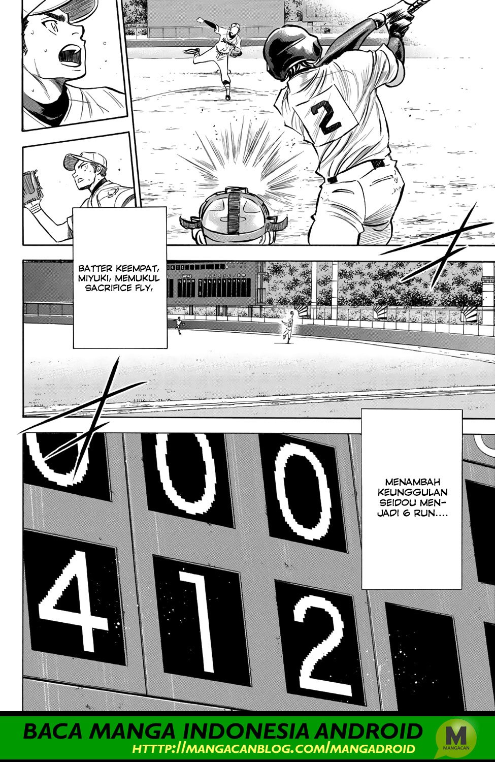 Diamond no Ace Act 2 Chapter 157 Gambar 14