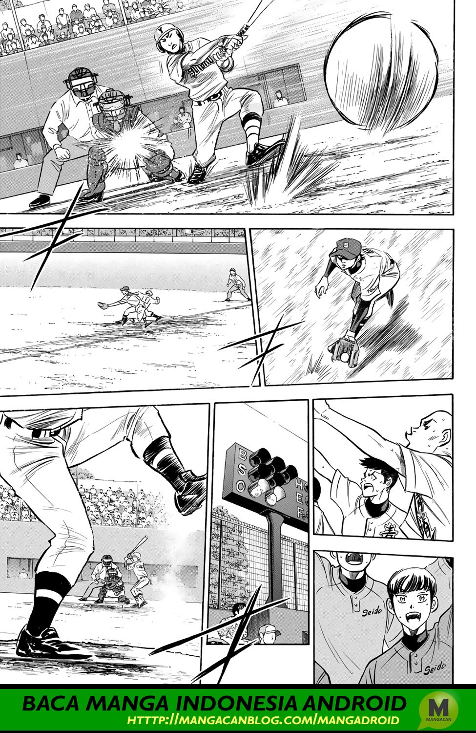 Diamond no Ace Act 2 Chapter 157 Gambar 3